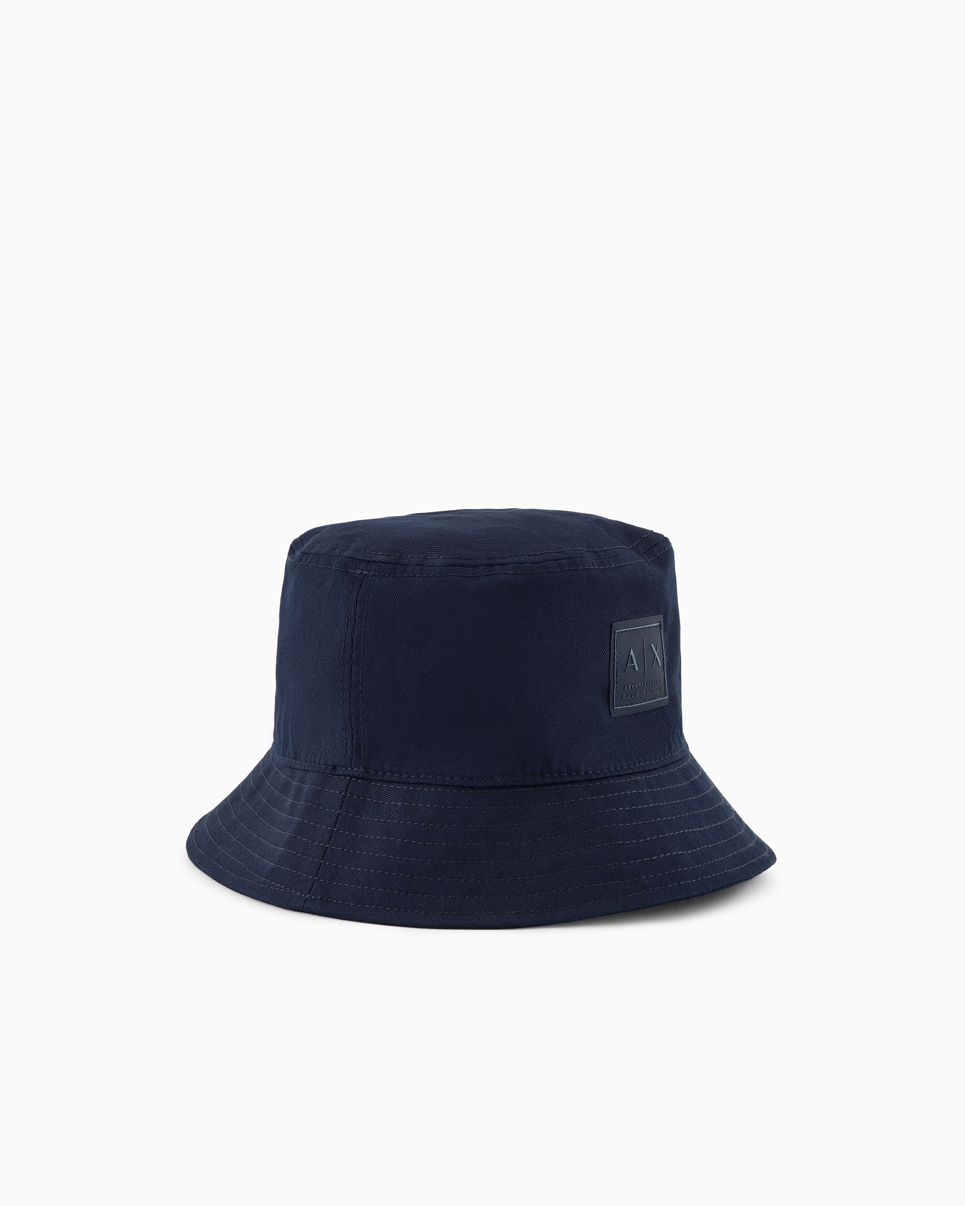 Armani Exchange Bucket Hats In Navy Blue