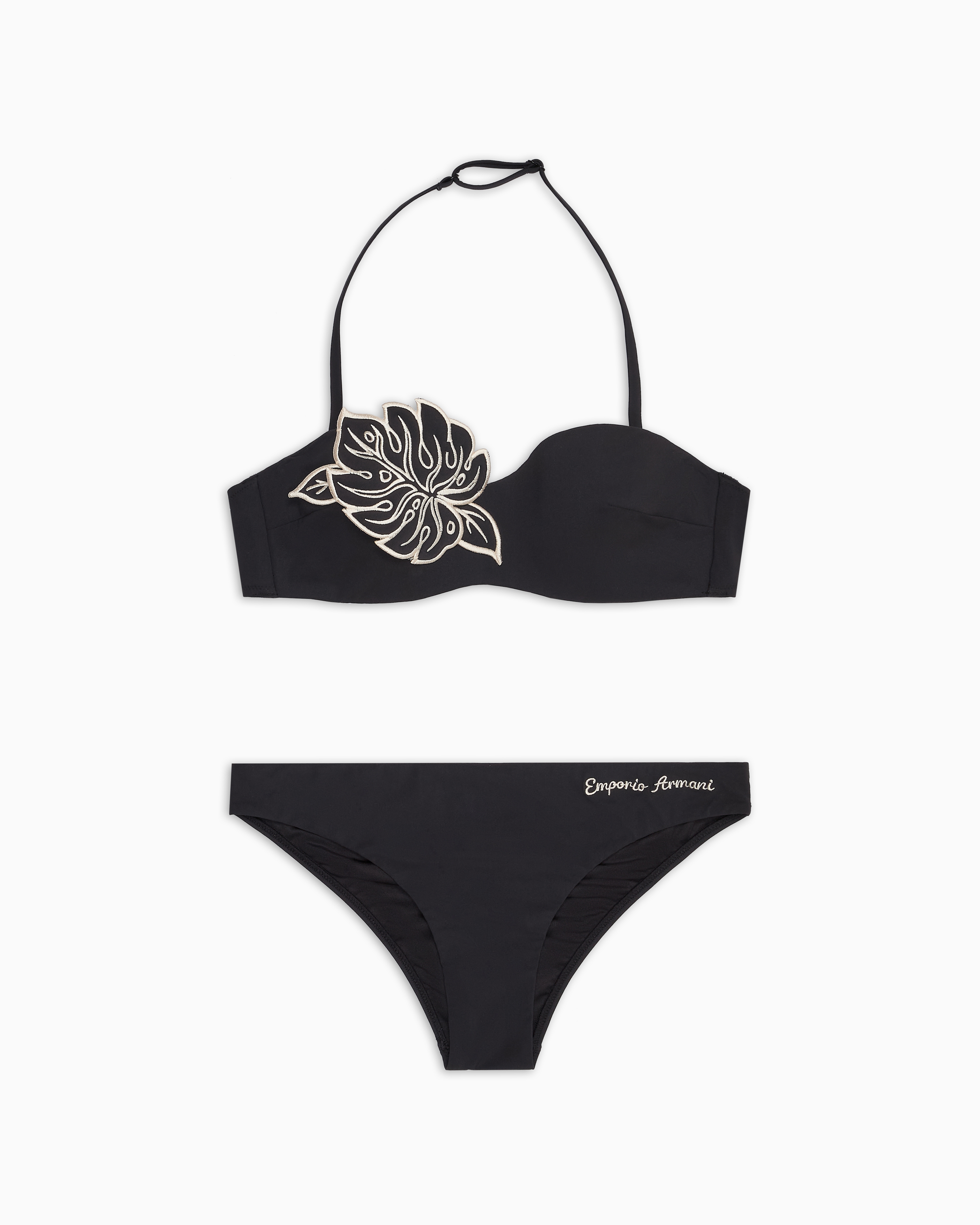 Emporio Armani Bikinis In Schwarz