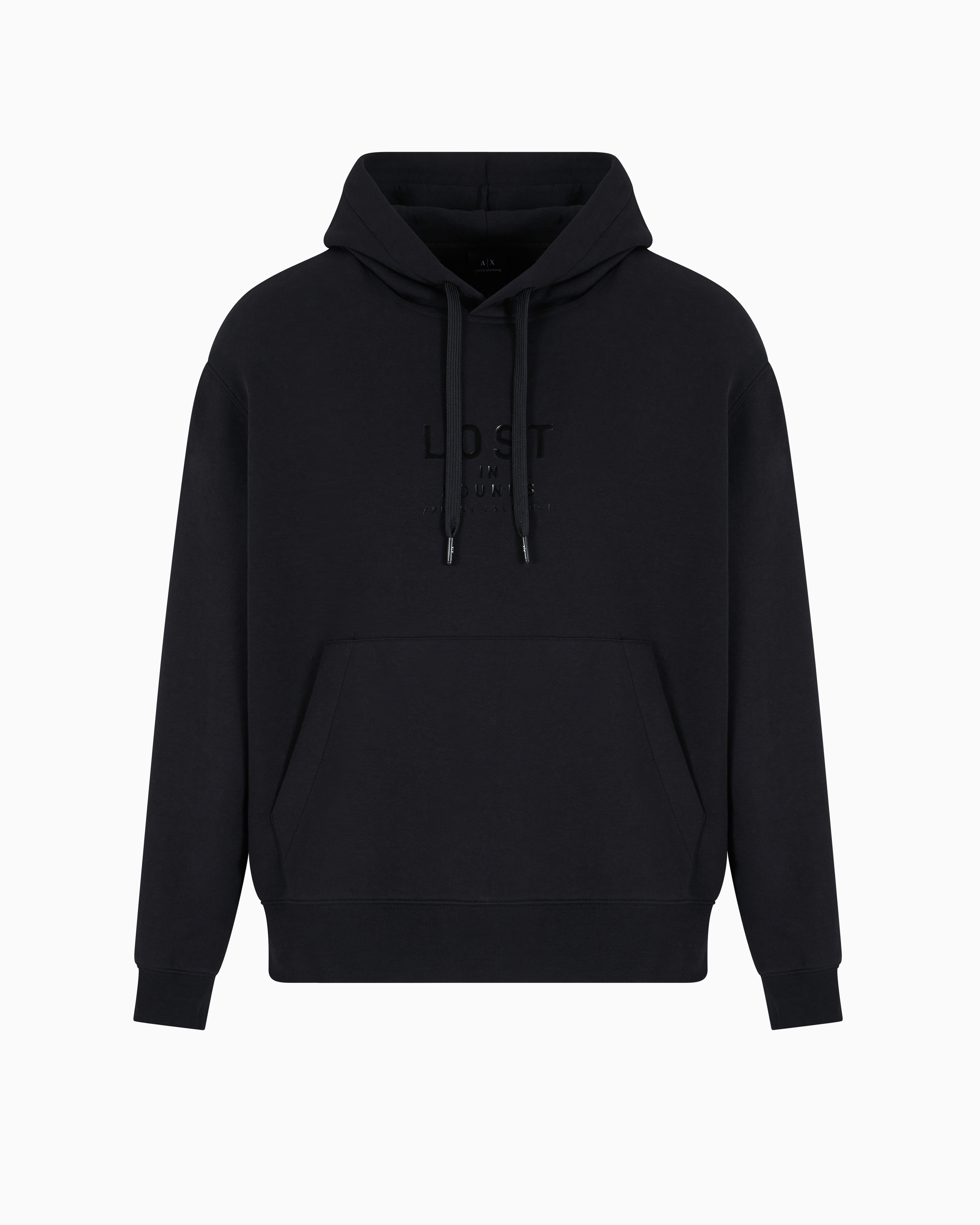Armani Exchange Hoodies In Black