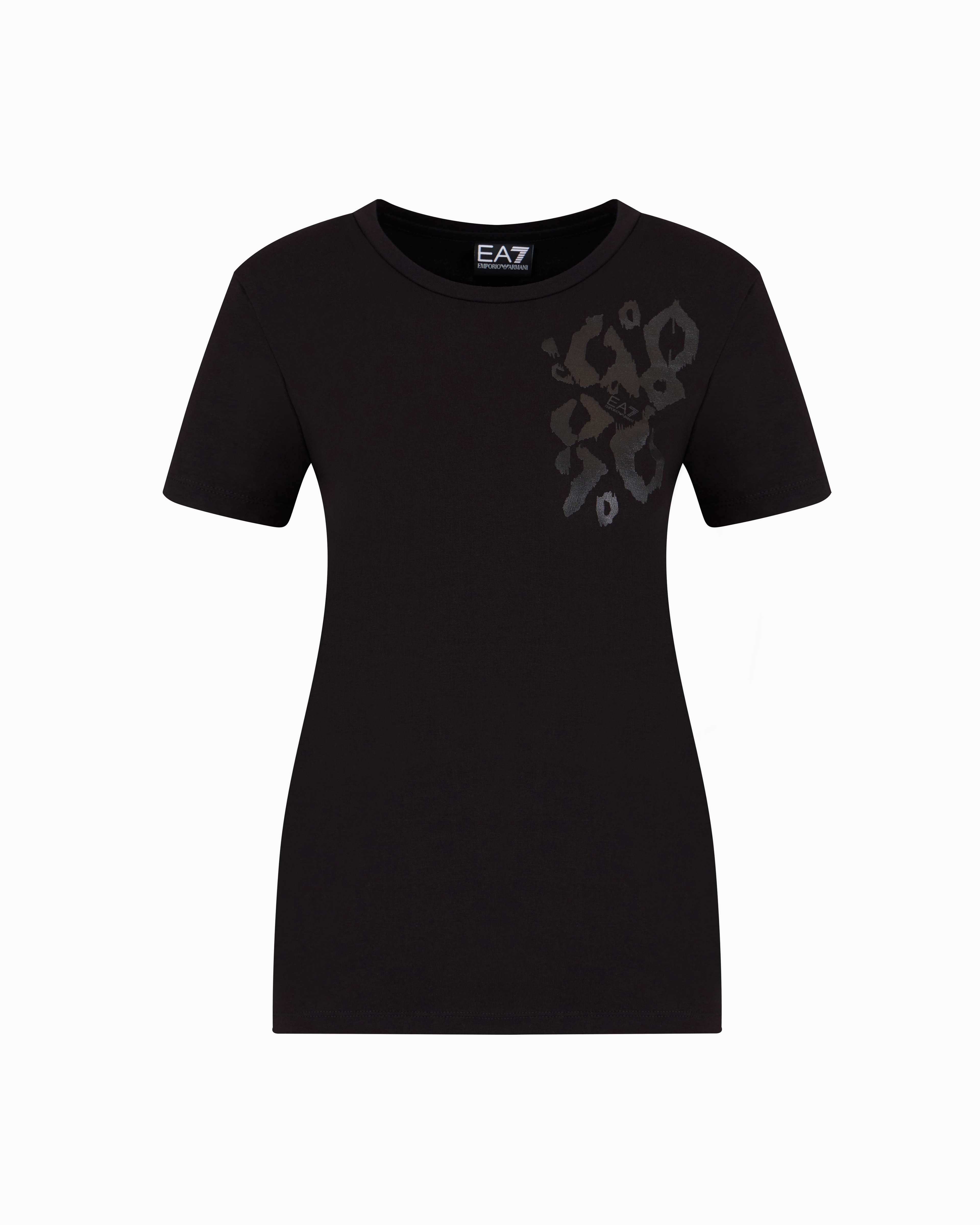 【E725SS703】EMPORIO ARMANI EA7 Tシャツ 7W000133 AF10373 Graphic Series stretch-cotton crew-neck T-shirt | EA7