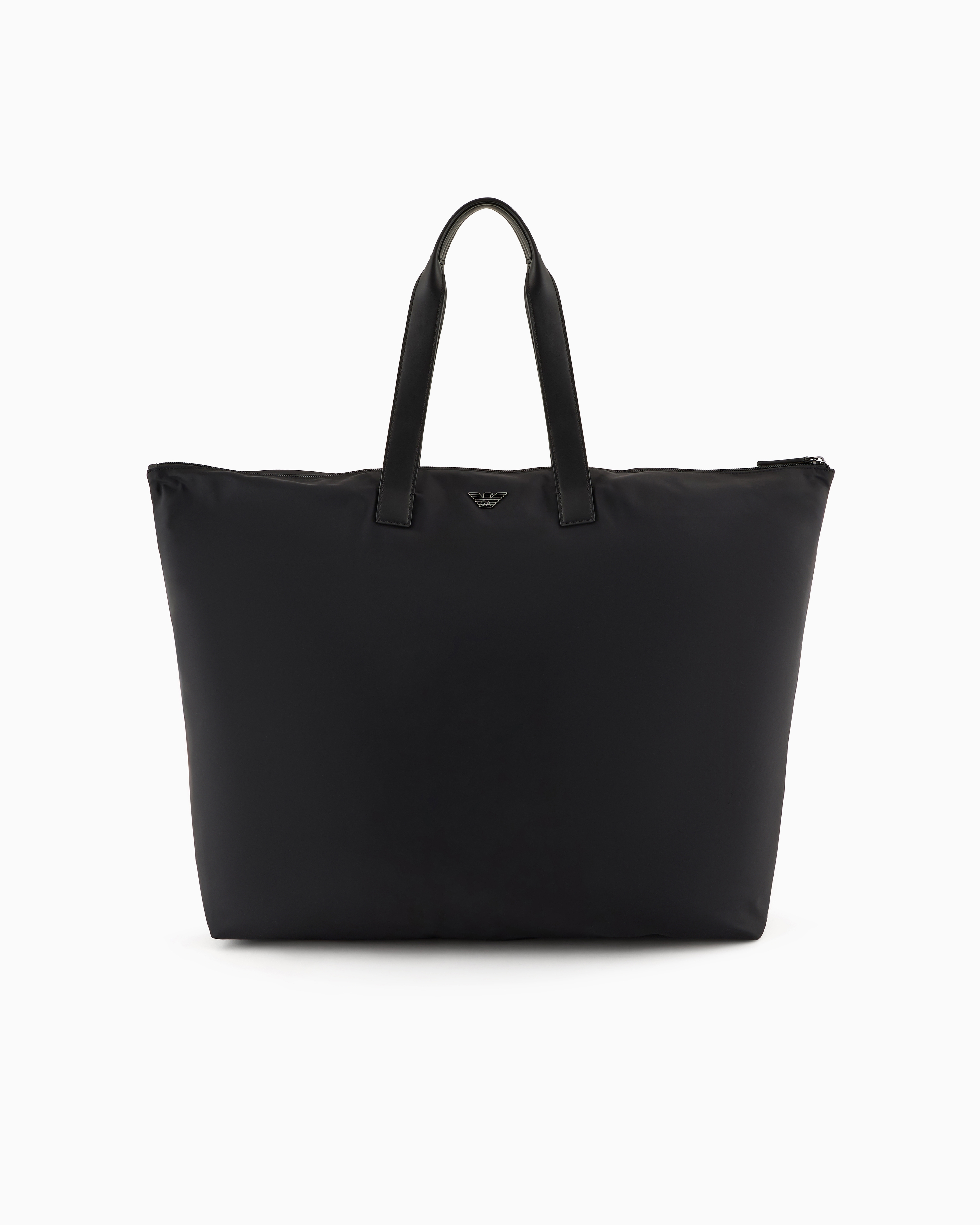 EMPORIO ARMANI ASV LARGE RECYCLED-NYLON SHOPPER BAG