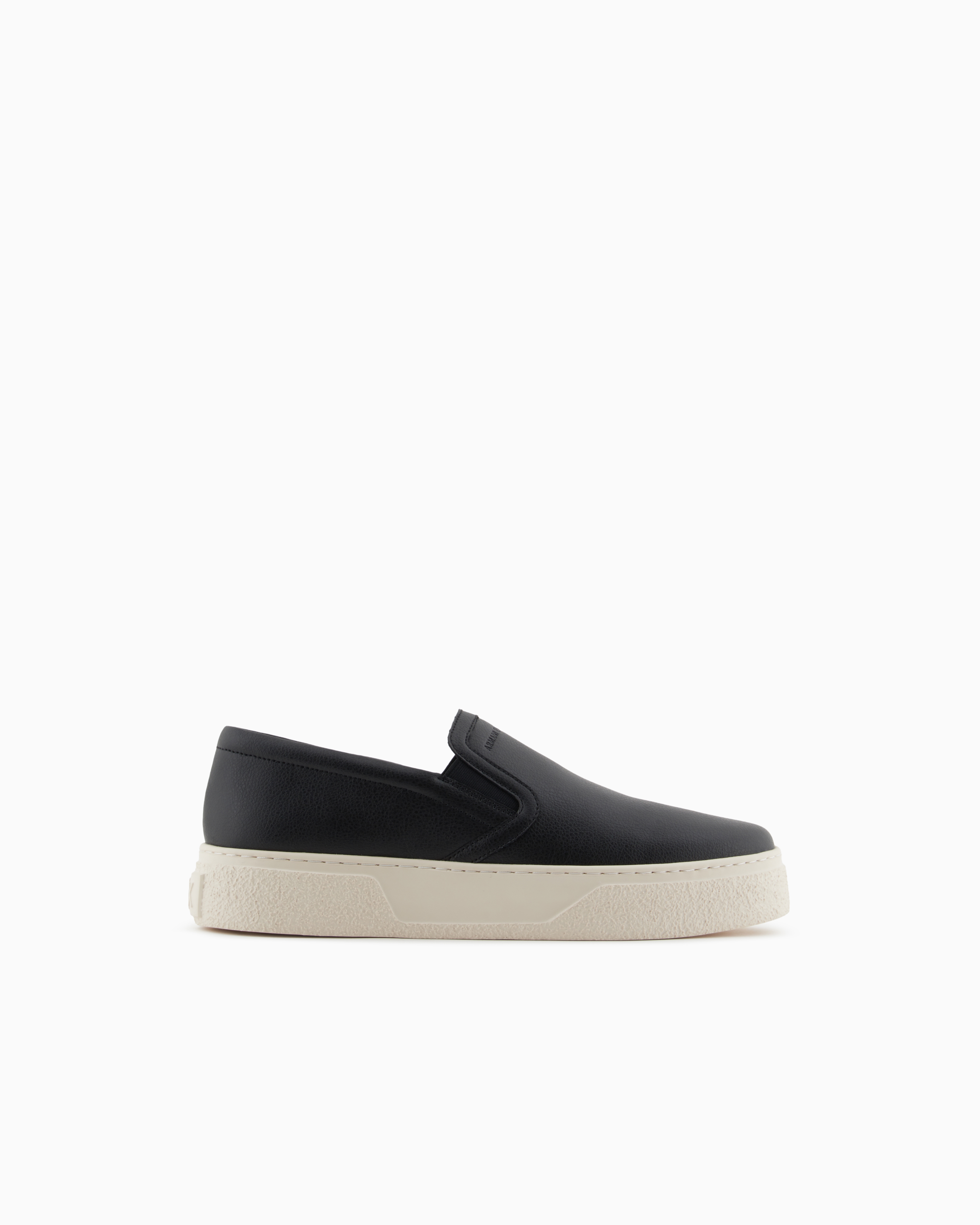 Emporio Armani ブラックレザー シューズ　25cm EMPORIO-ARMANI (エンポリオアルマーニ) 靴 25.5cm BLACK
