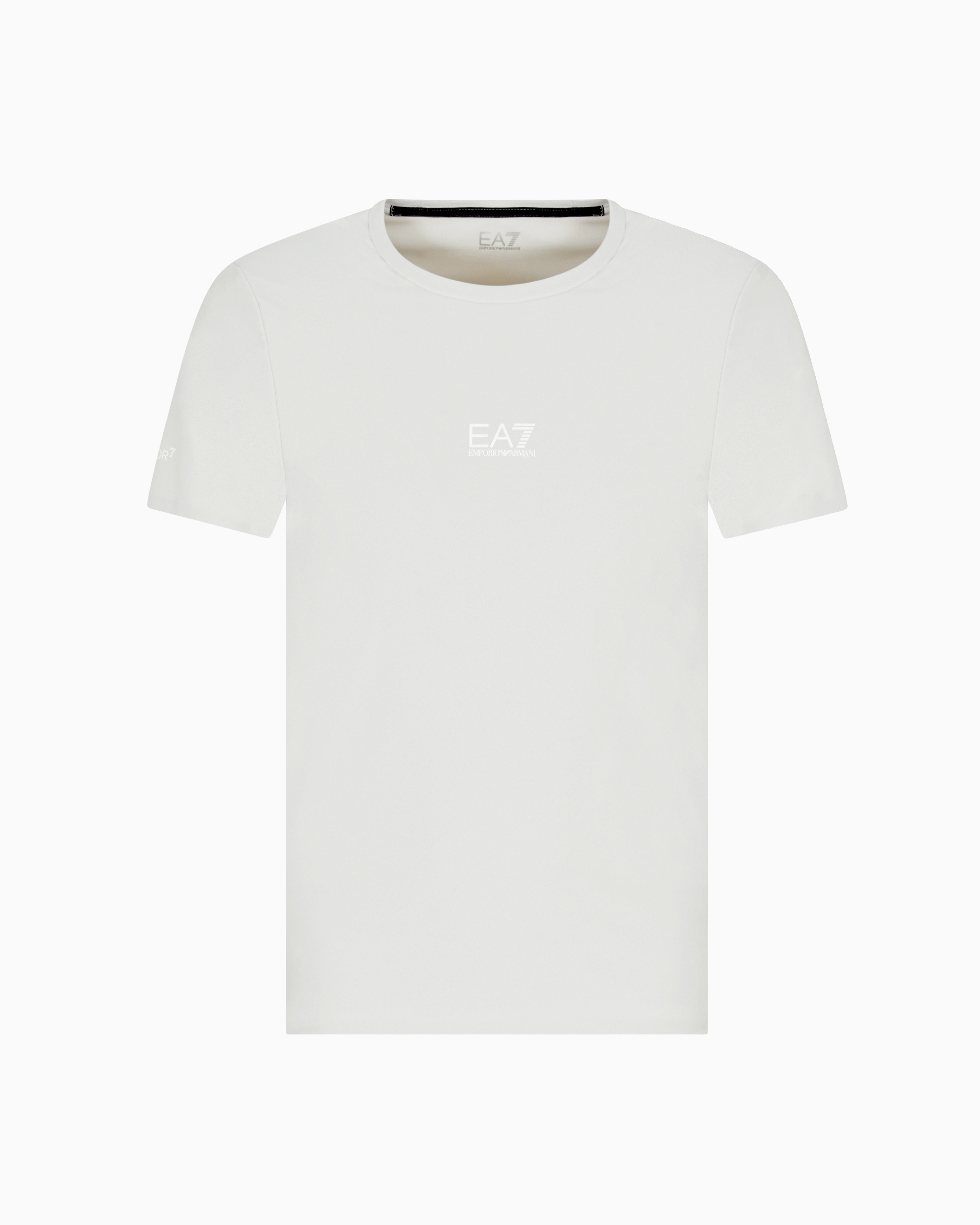 Ea7 Dynamic Athlete T-shirt In Vigor7 Technical Fabric In Grey