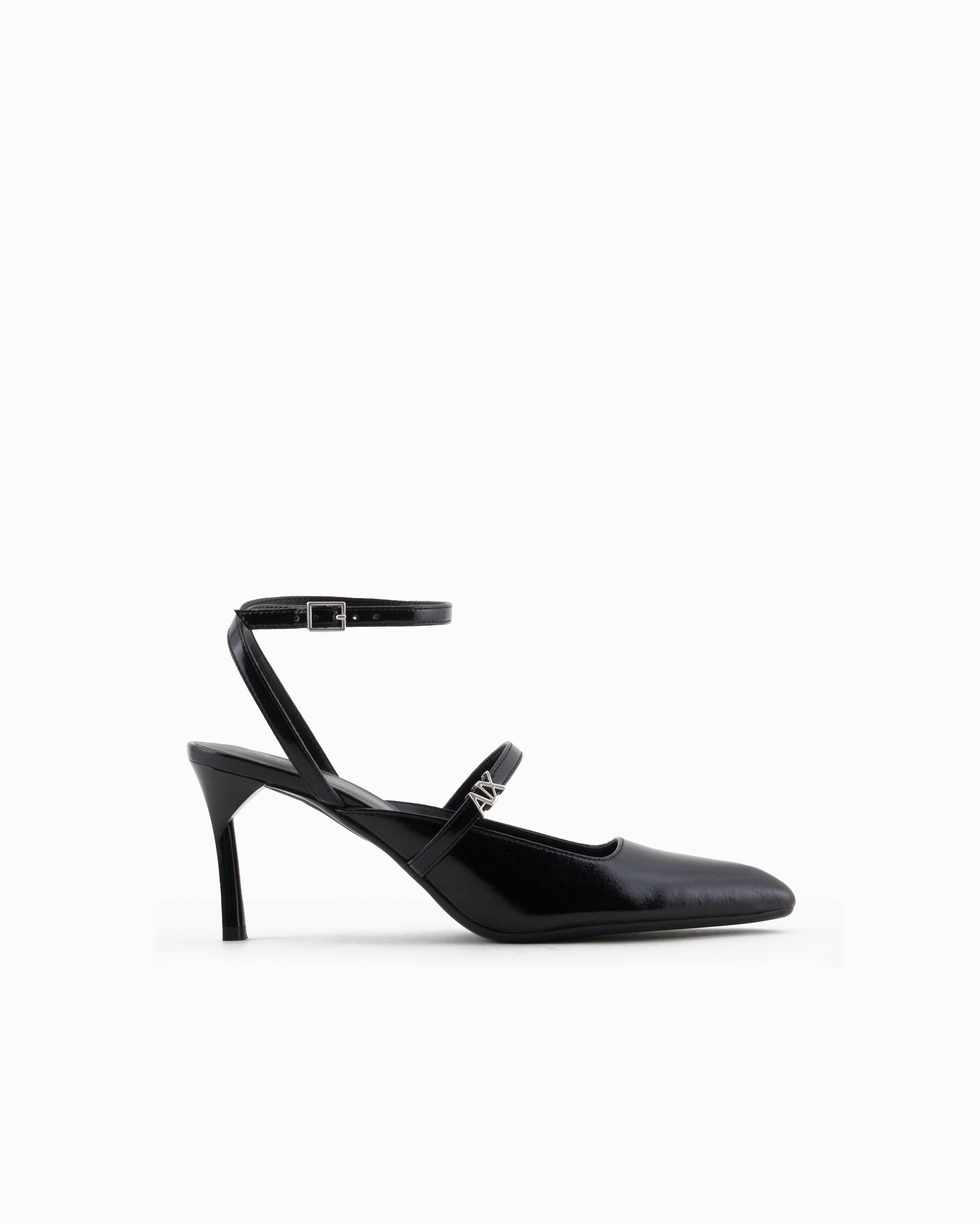 Armani Exchange Heels In Black