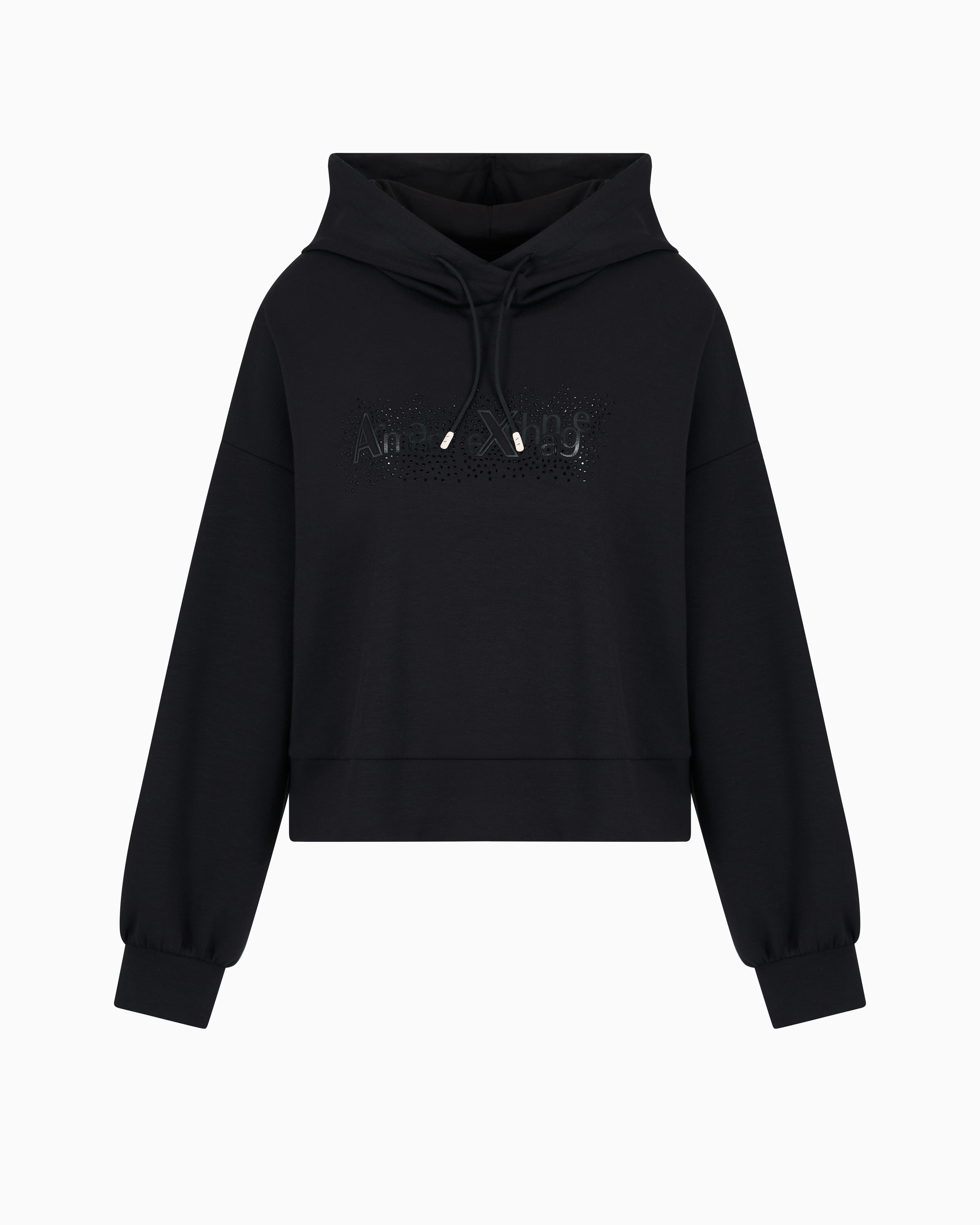 Armani Exchange Hoodies In Black