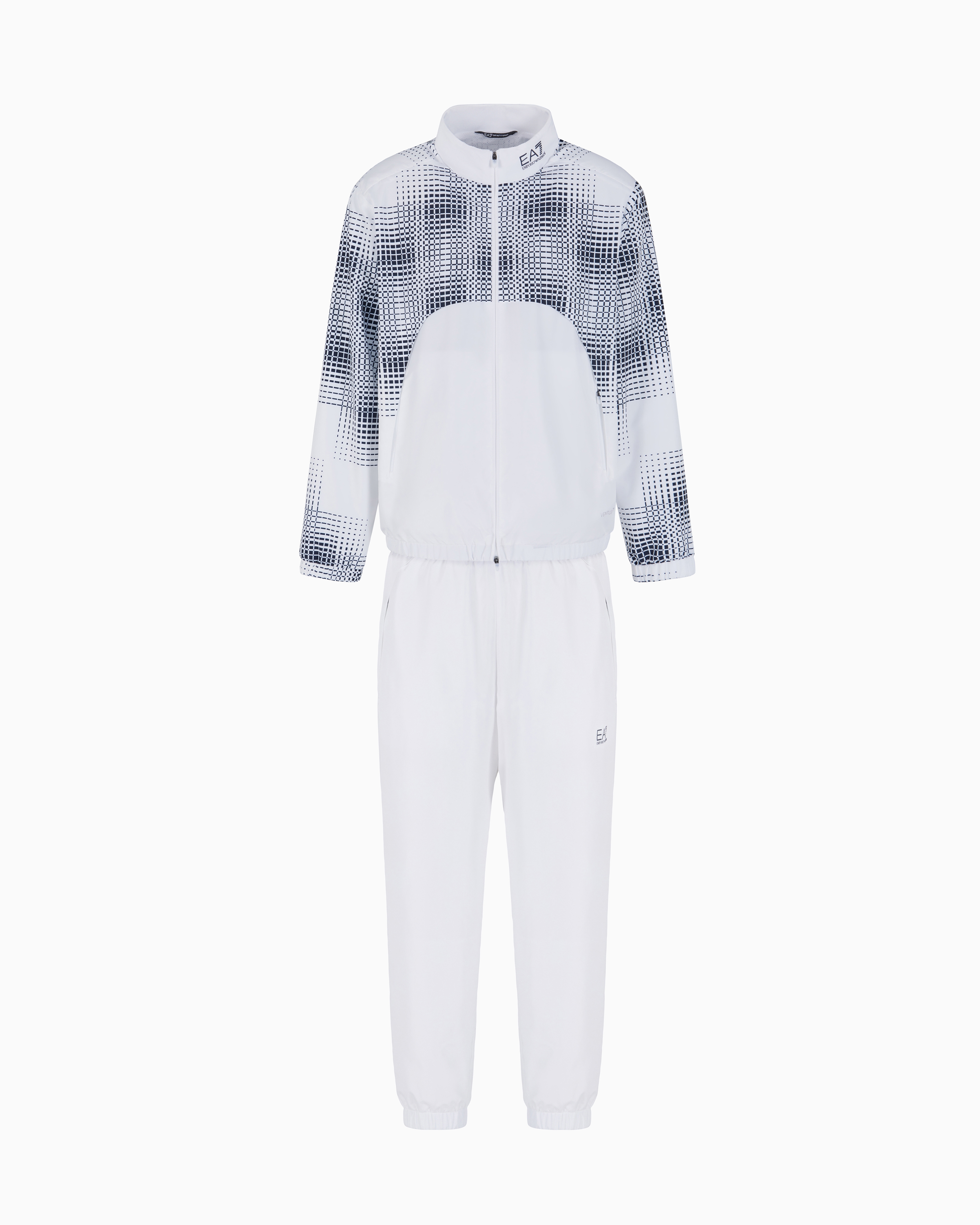 Ea7 Tennis Pro Tracksuit In Ventus7 Technical Fabric In White