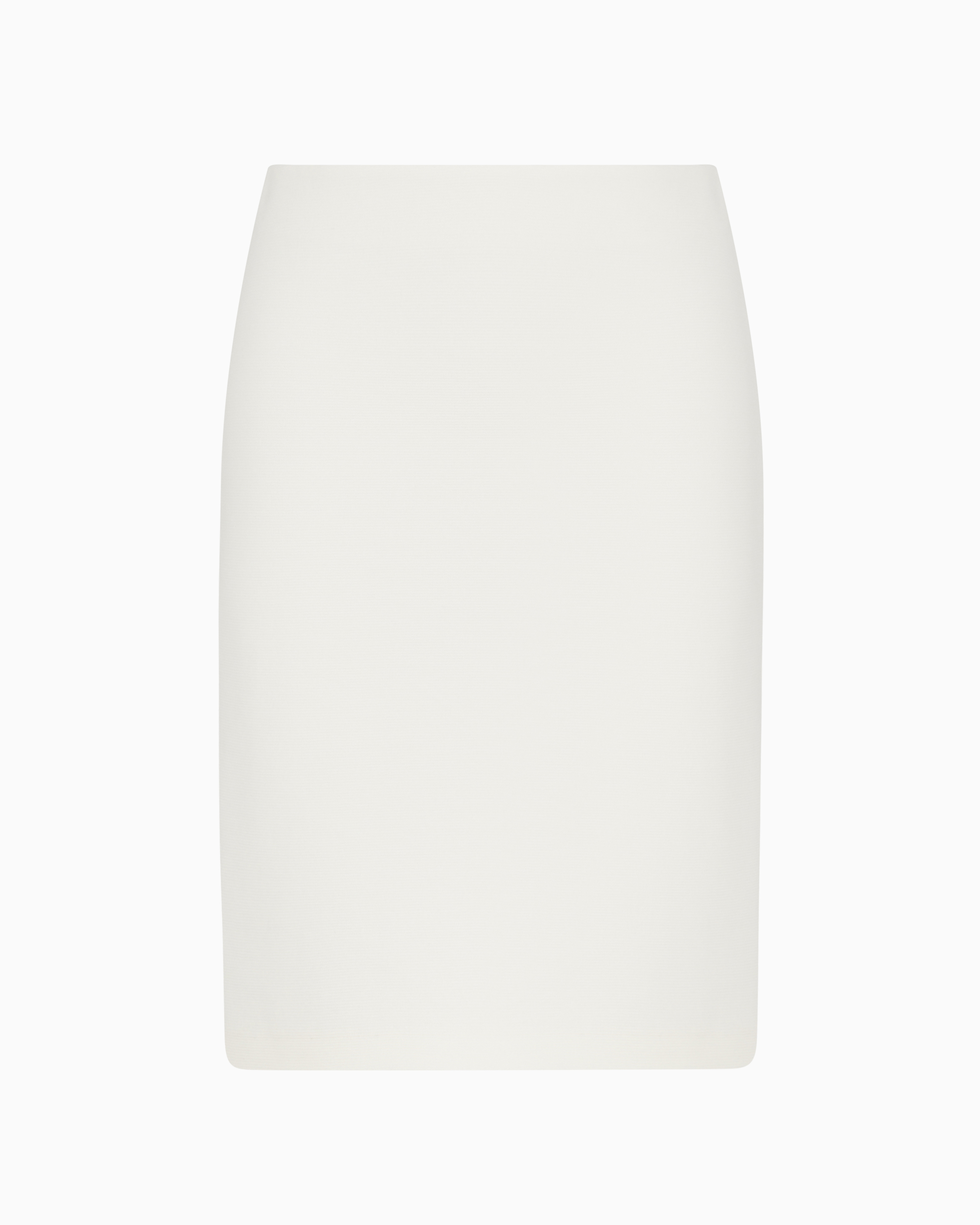 EMPORIO ARMANI OTTOMAN JERSEY PENCIL SKIRT