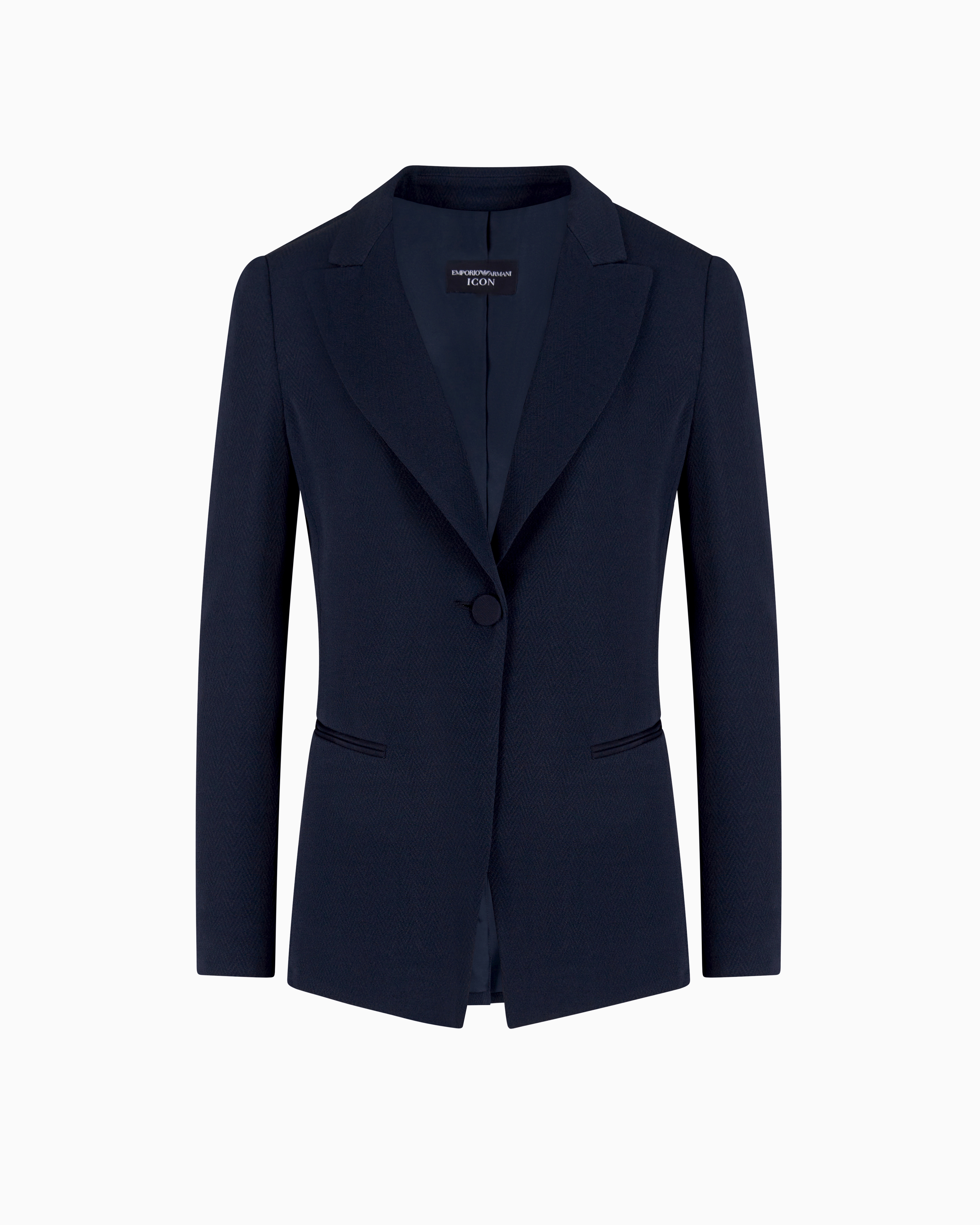 Emporio Armani Formal Jackets In Blue