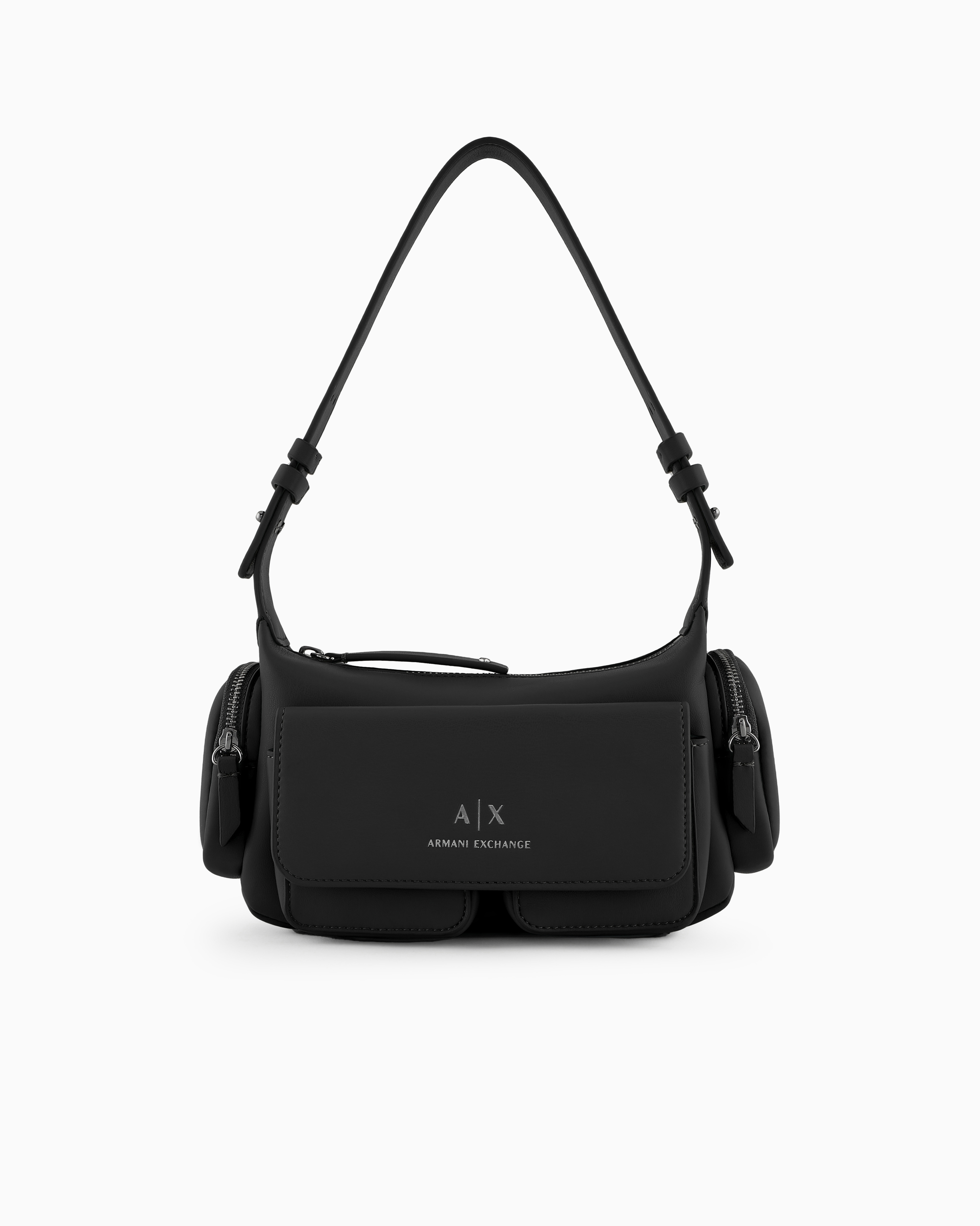 Armani Exchange Shoulder Bags In Black
