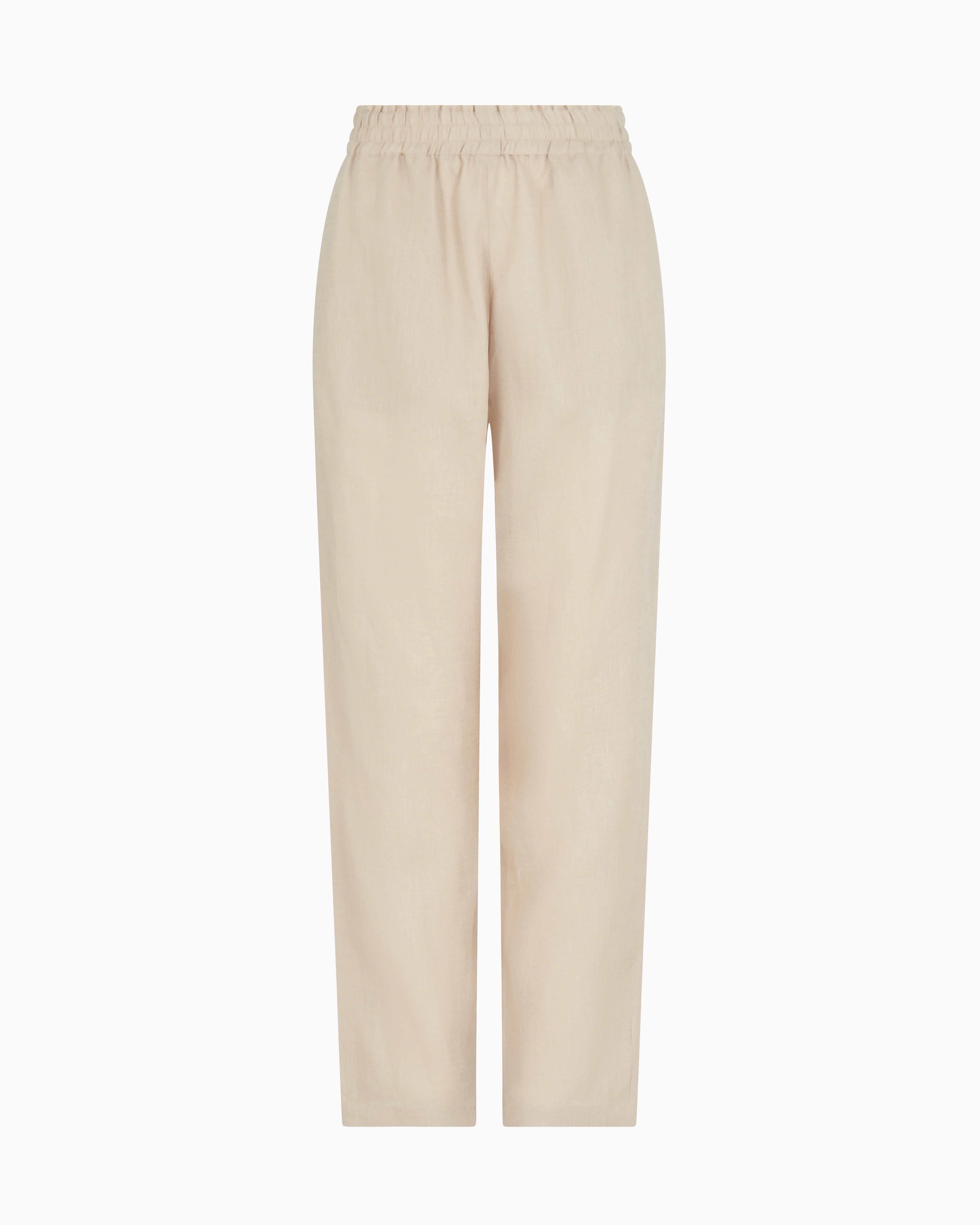 Emporio Armani Casual Trousers In Beige