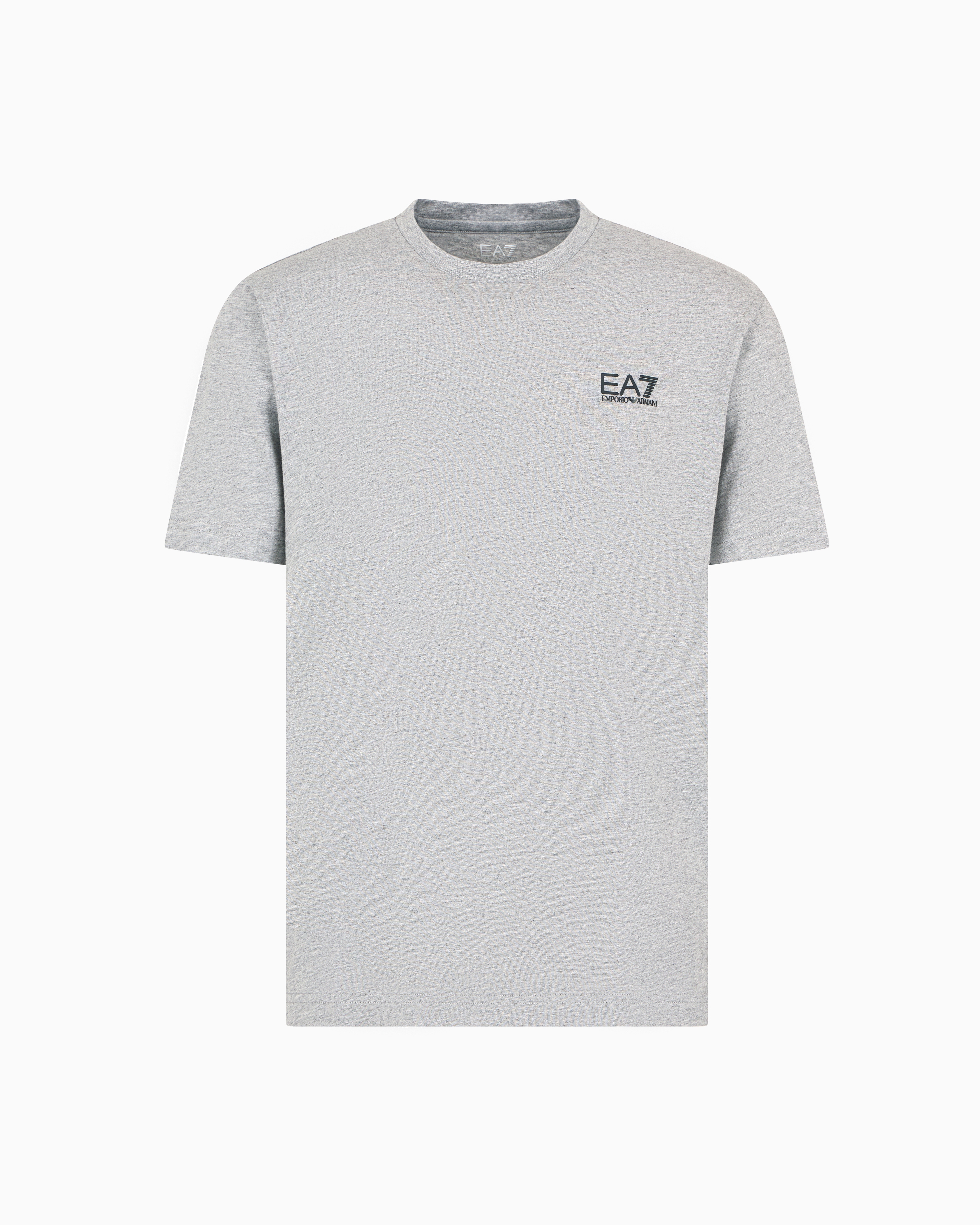 Ea7 Pima Cotton Core Identity T-shirt In Animal Print