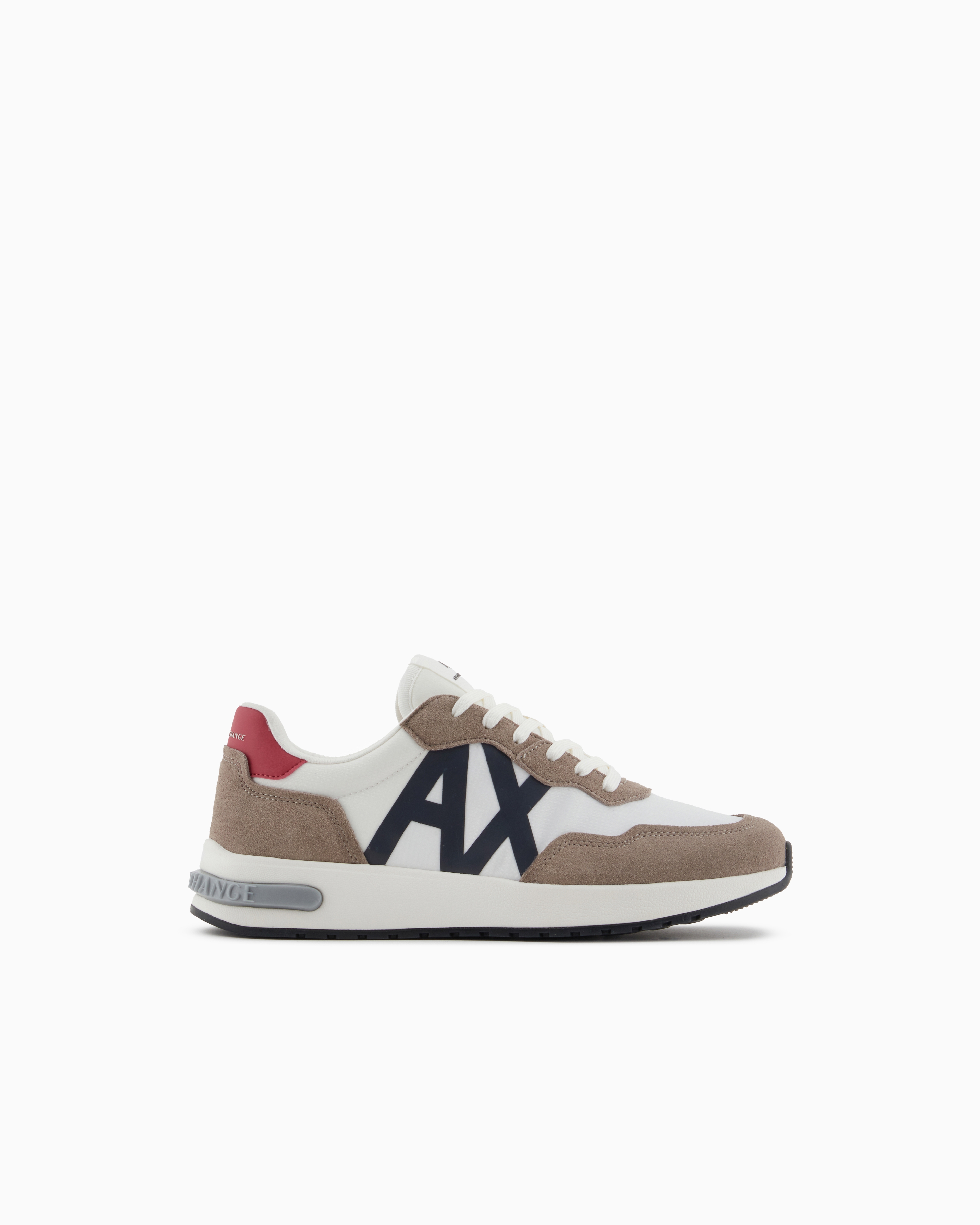 Armani Exchange Sneakers In Brown