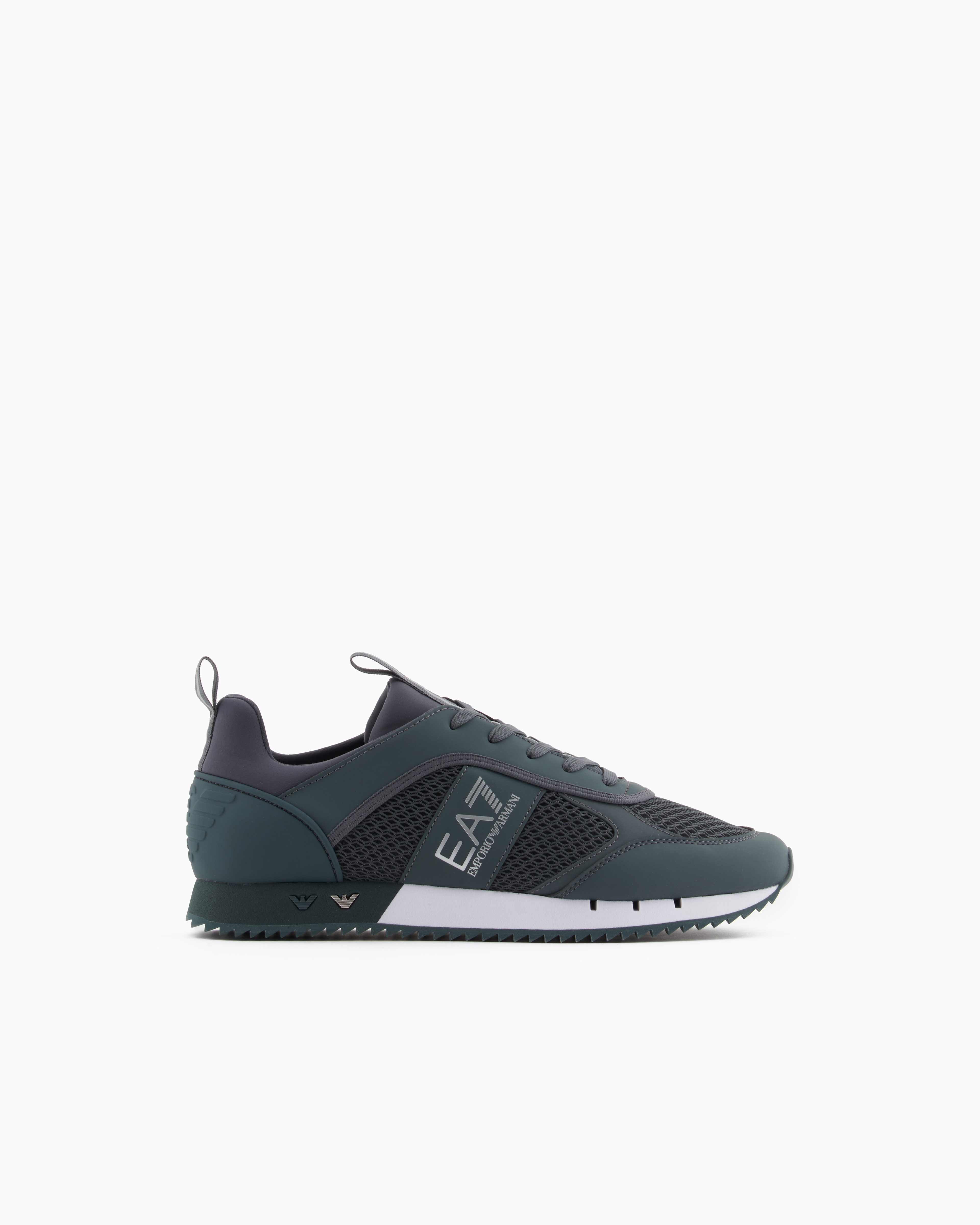 Ea7 Sneakers In Silver