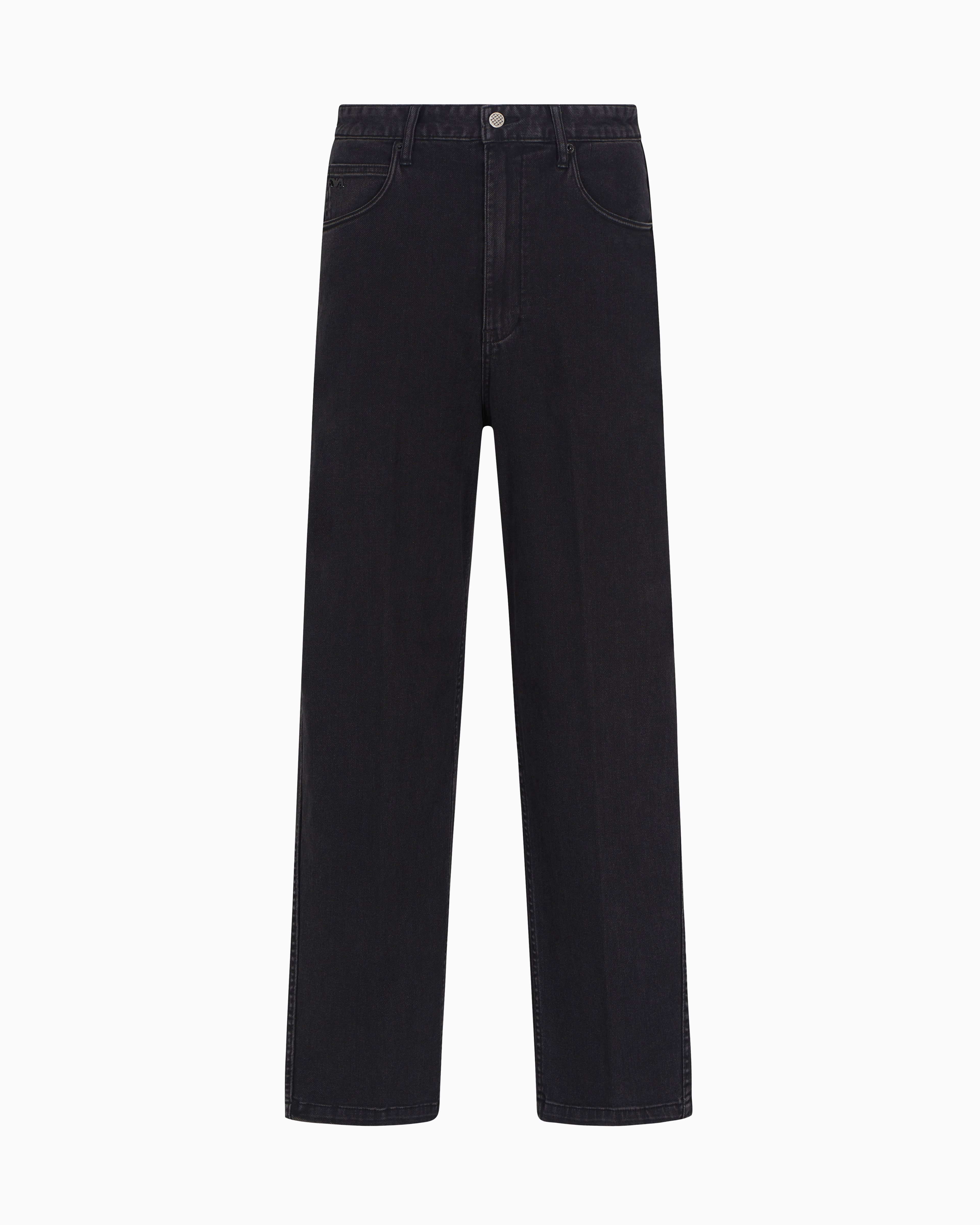 Emporio Armani Straight Jeans In Blue