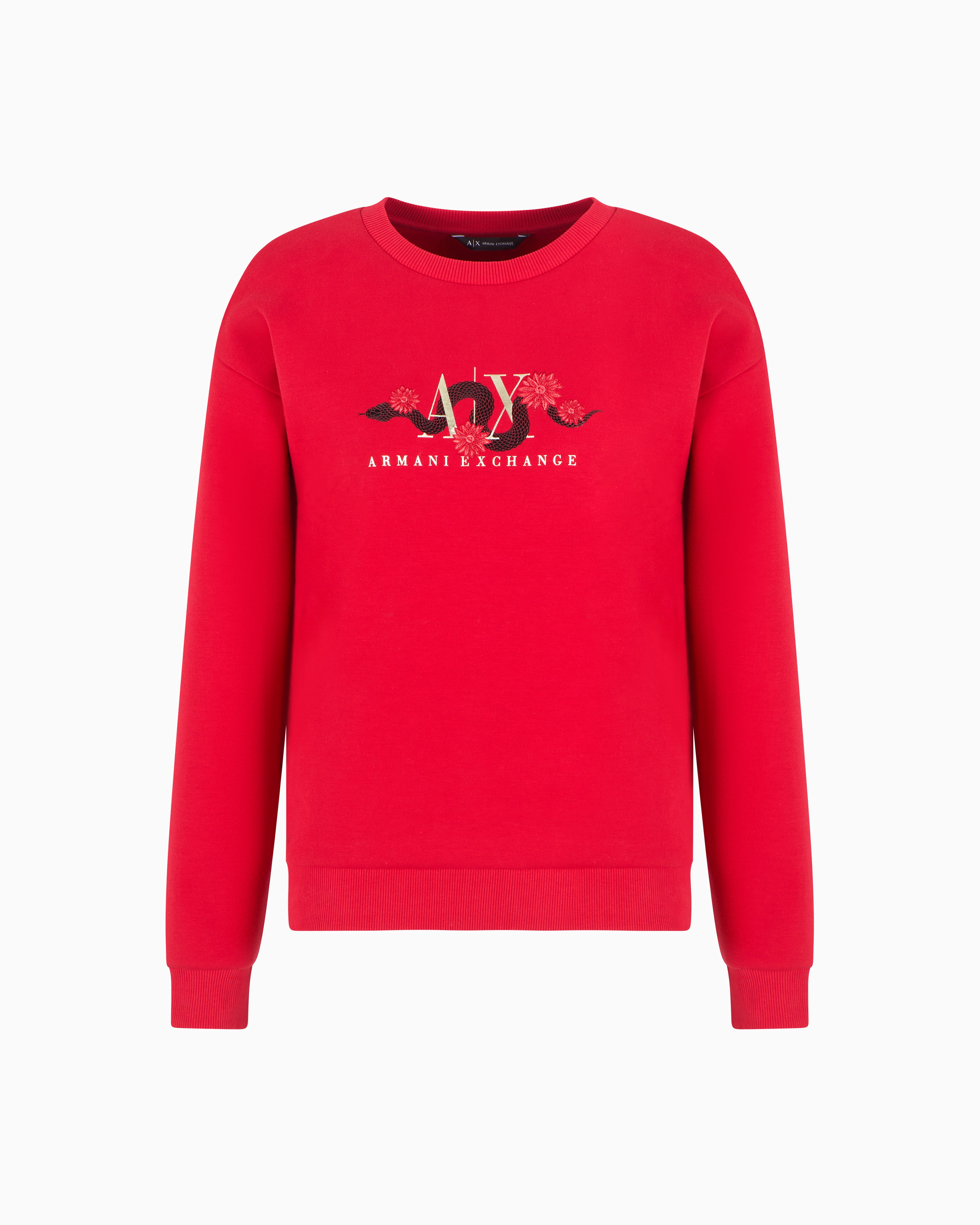 Armani Exchange Sweatshirts Without Hood In Red