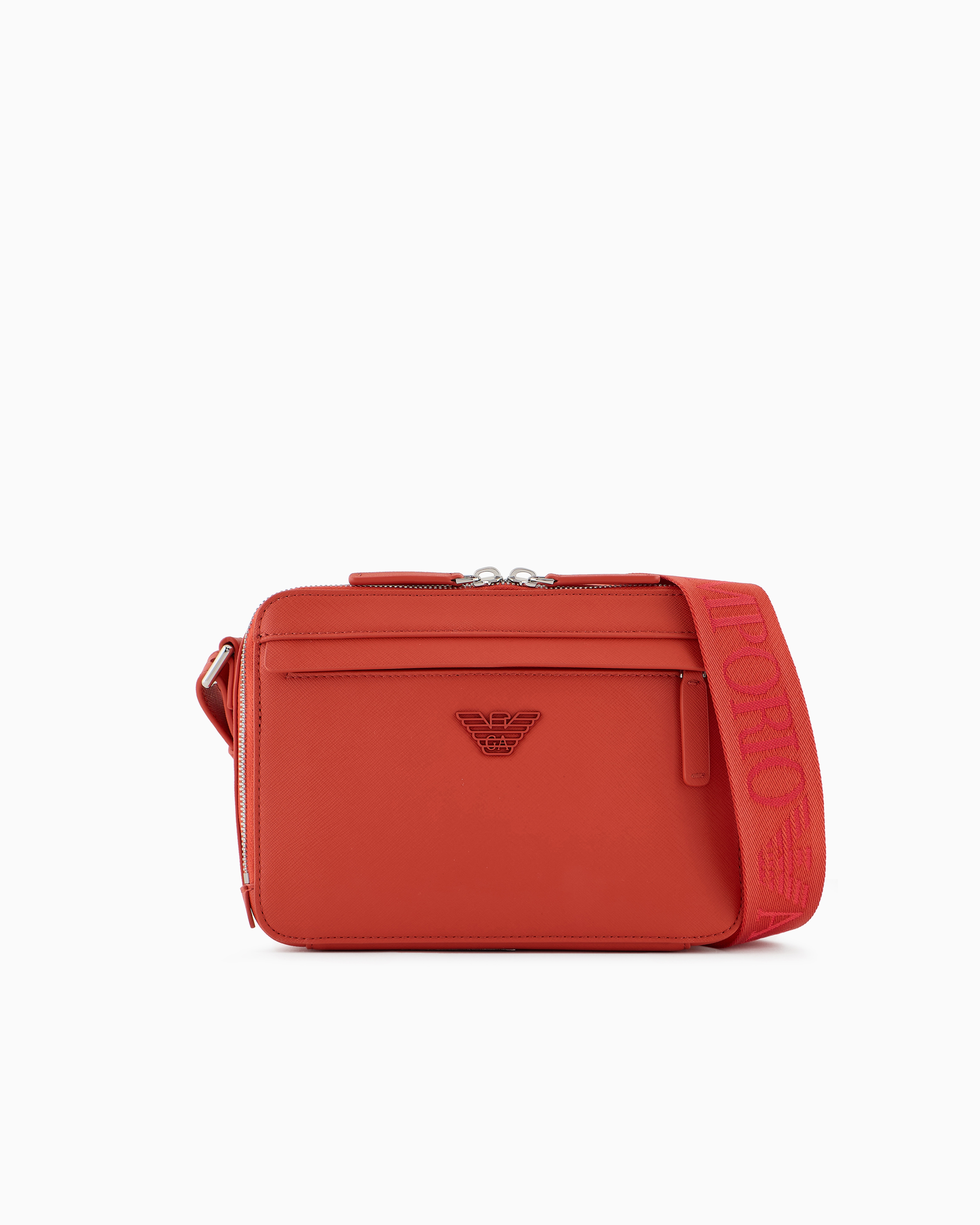 Emporio Armani Crossbody Bags Man Red Size TU