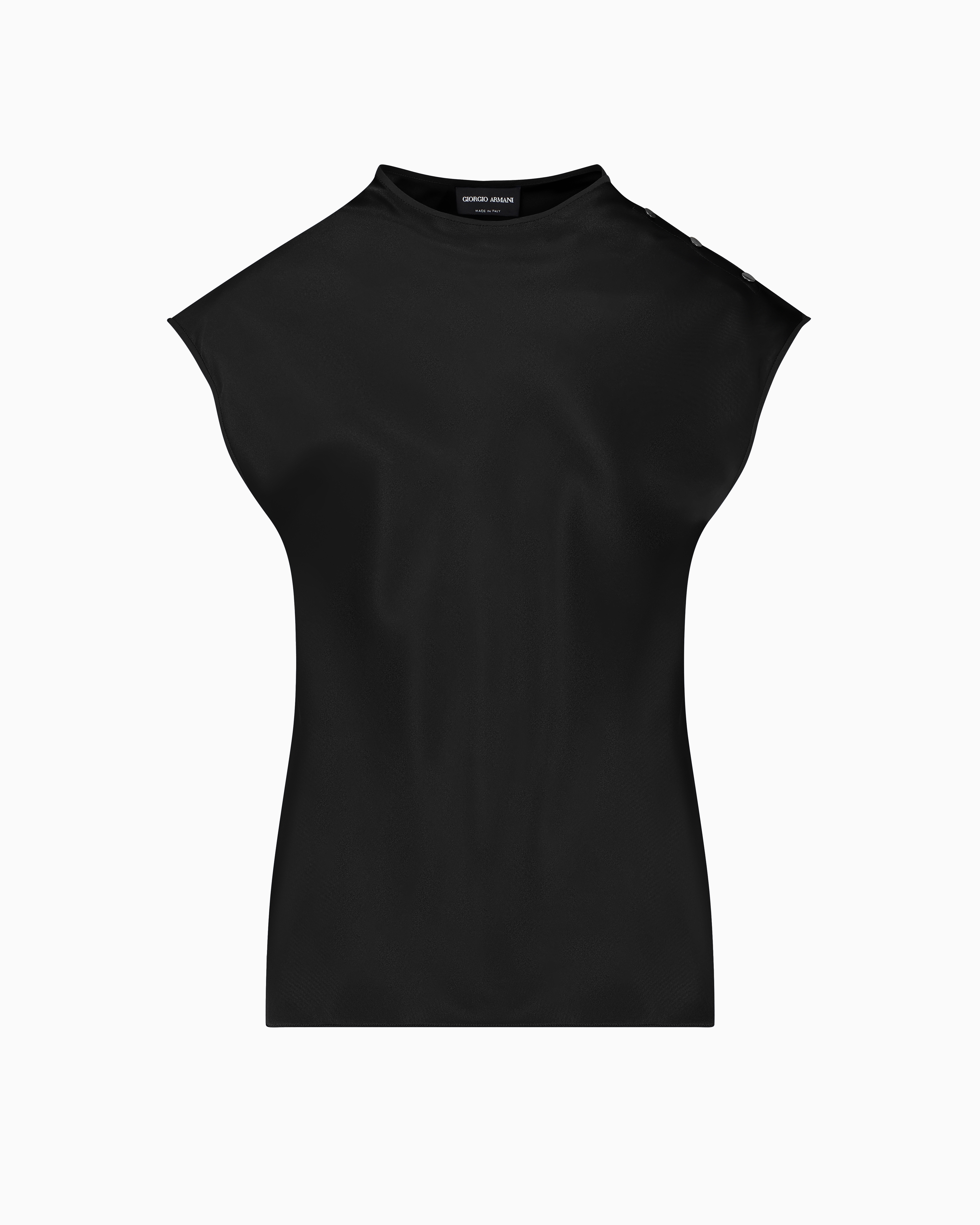 Giorgio Armani Tops In Black