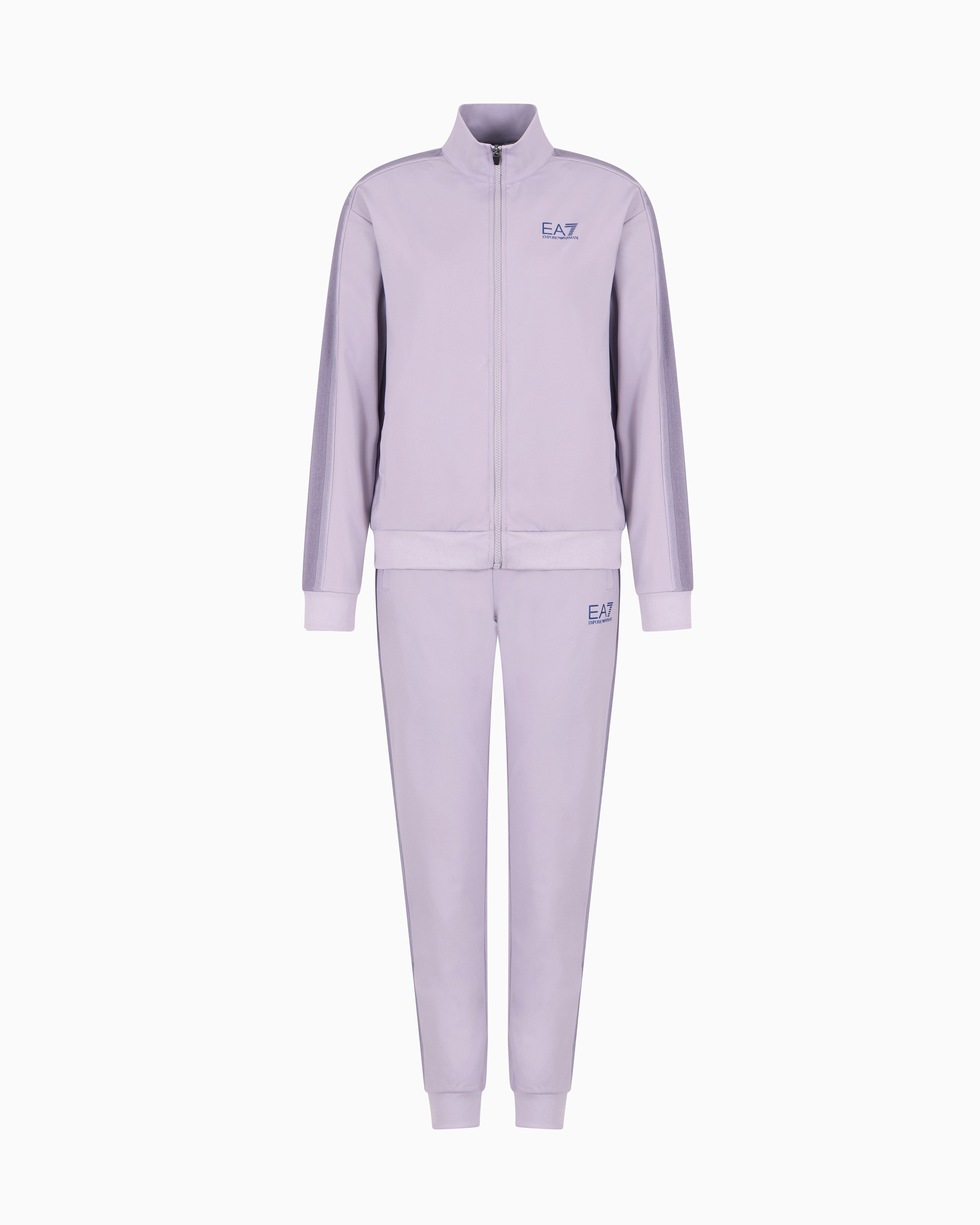 Ea7 Tennis Pro Tracksuit In Ventus7 Technical Fabric In Purple
