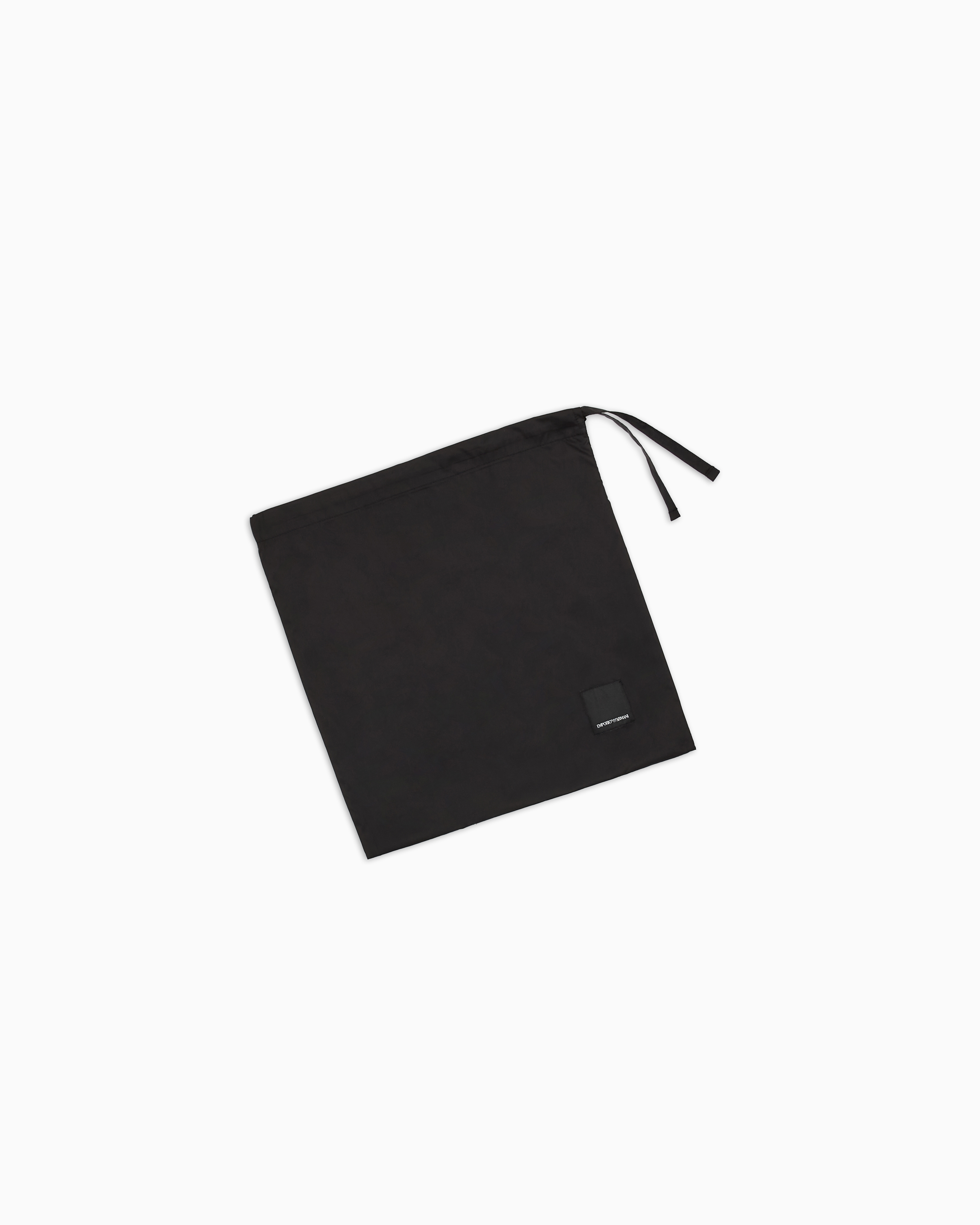 Emporio Armani Black Edition Swim Briefs With Logo Patch In Black