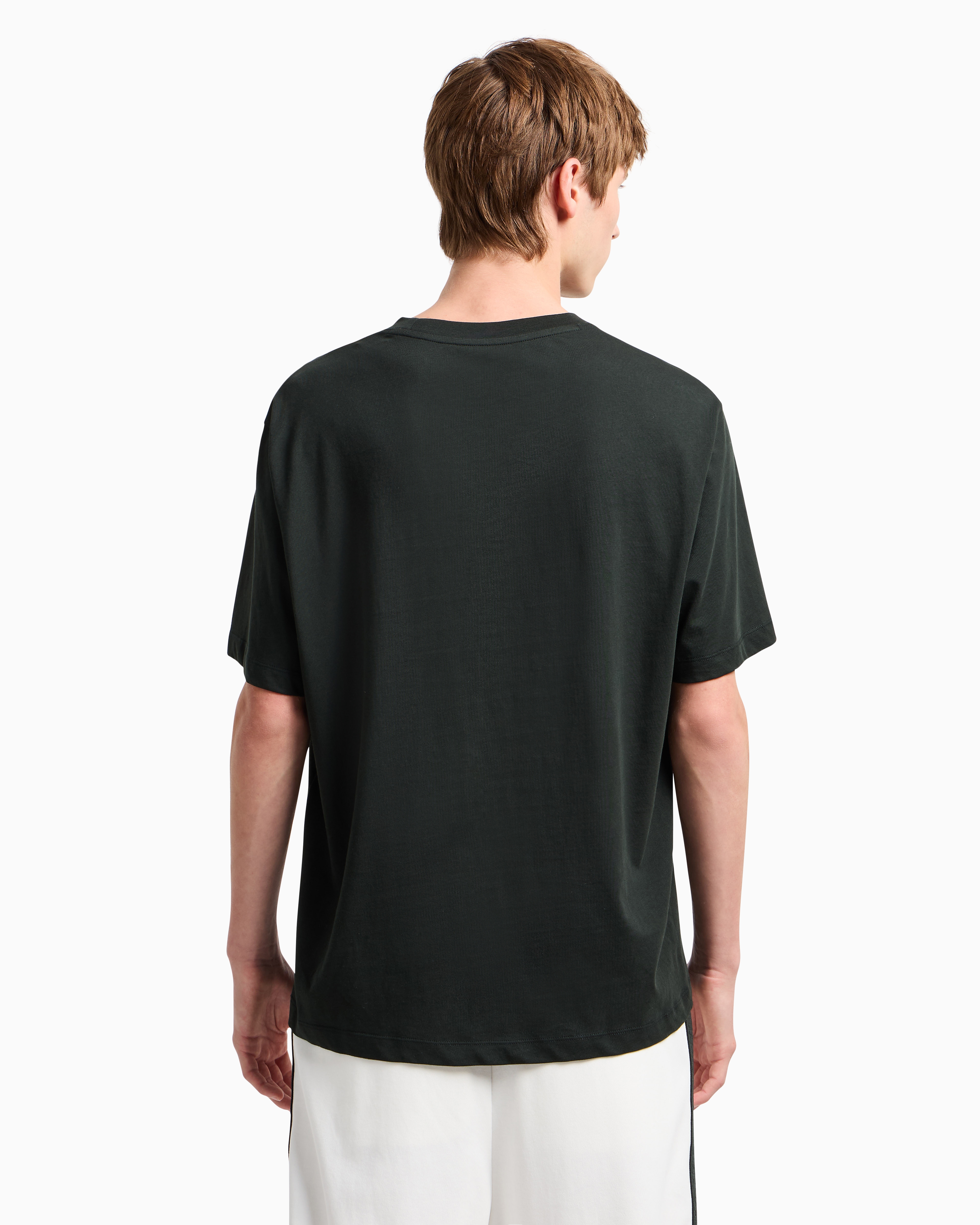 Regular fit T-shirt with logo print