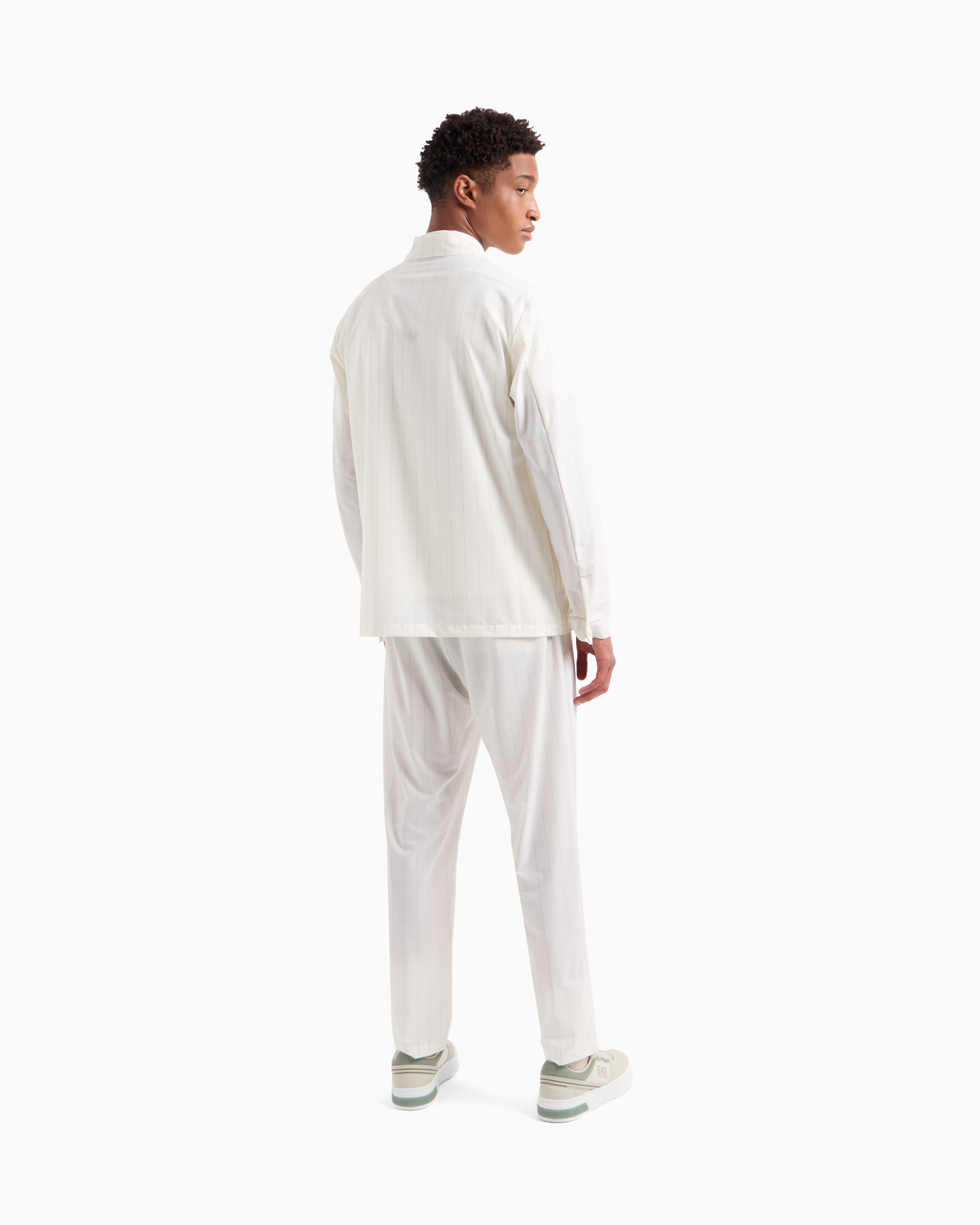 EA7 GOLF PRO VENTUS7 TECHNICAL-FABRIC SHIRT AND TROUSERS SET