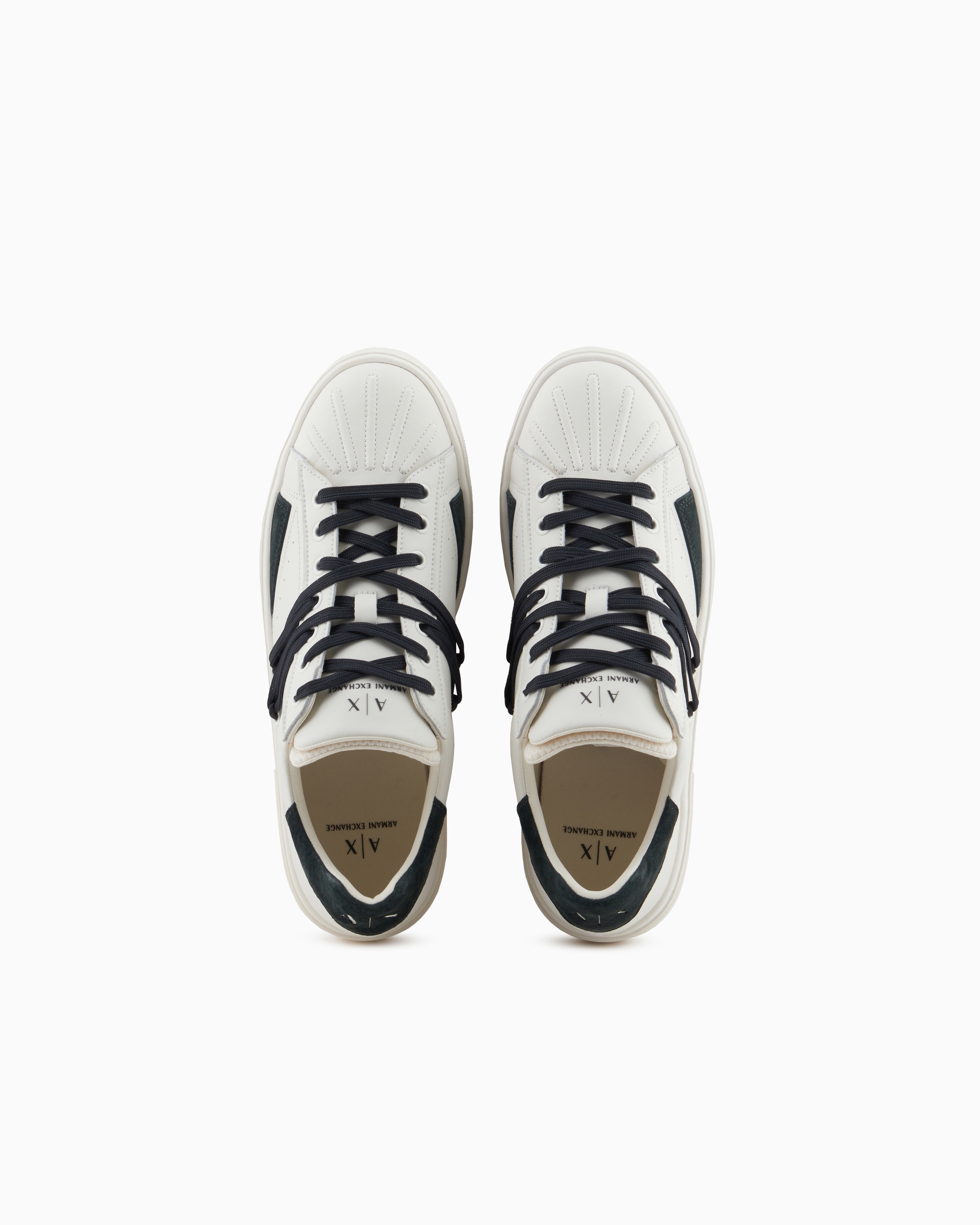 Armani Exchange Sneakers In Green