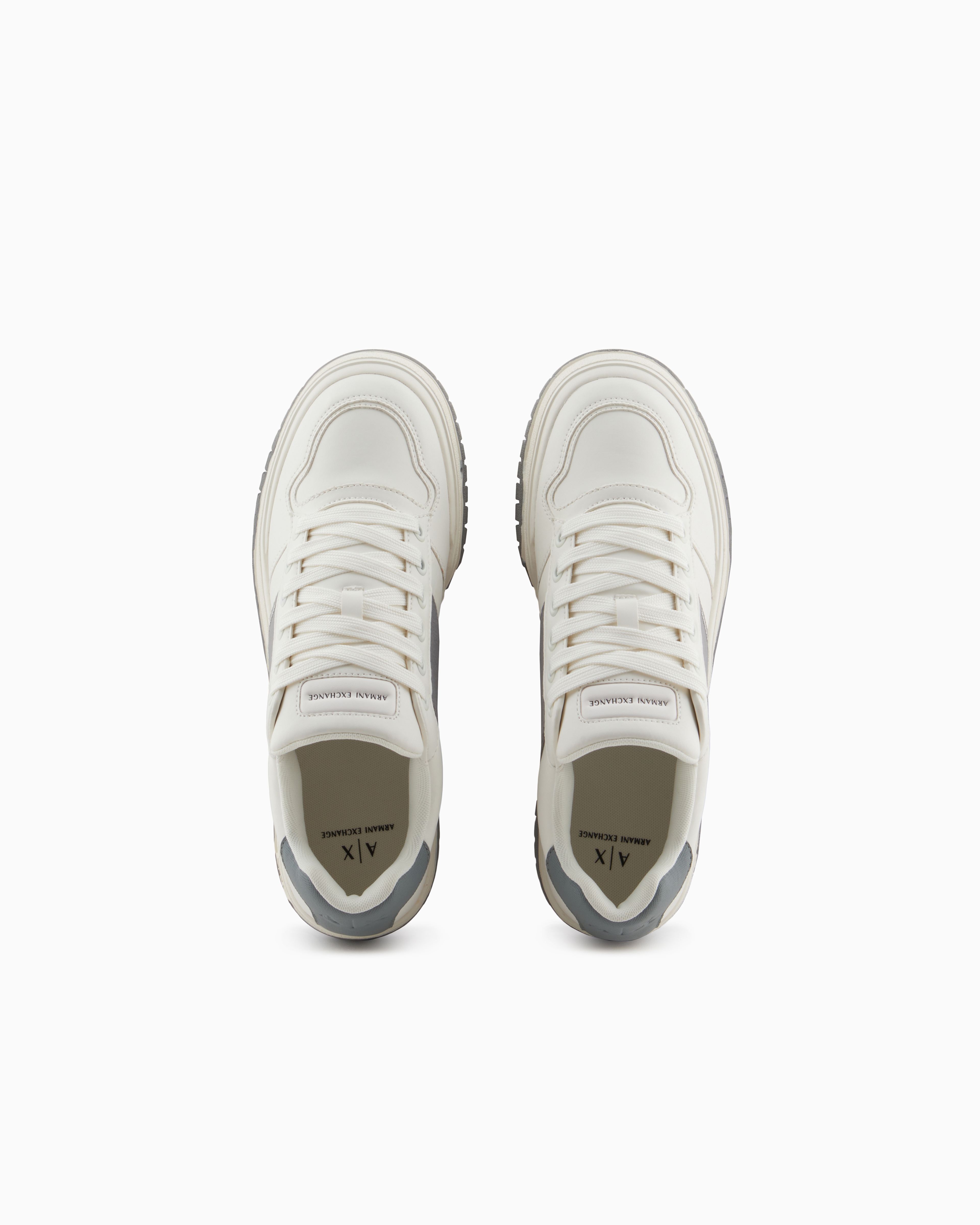Armani Exchange Sneakers In Grey