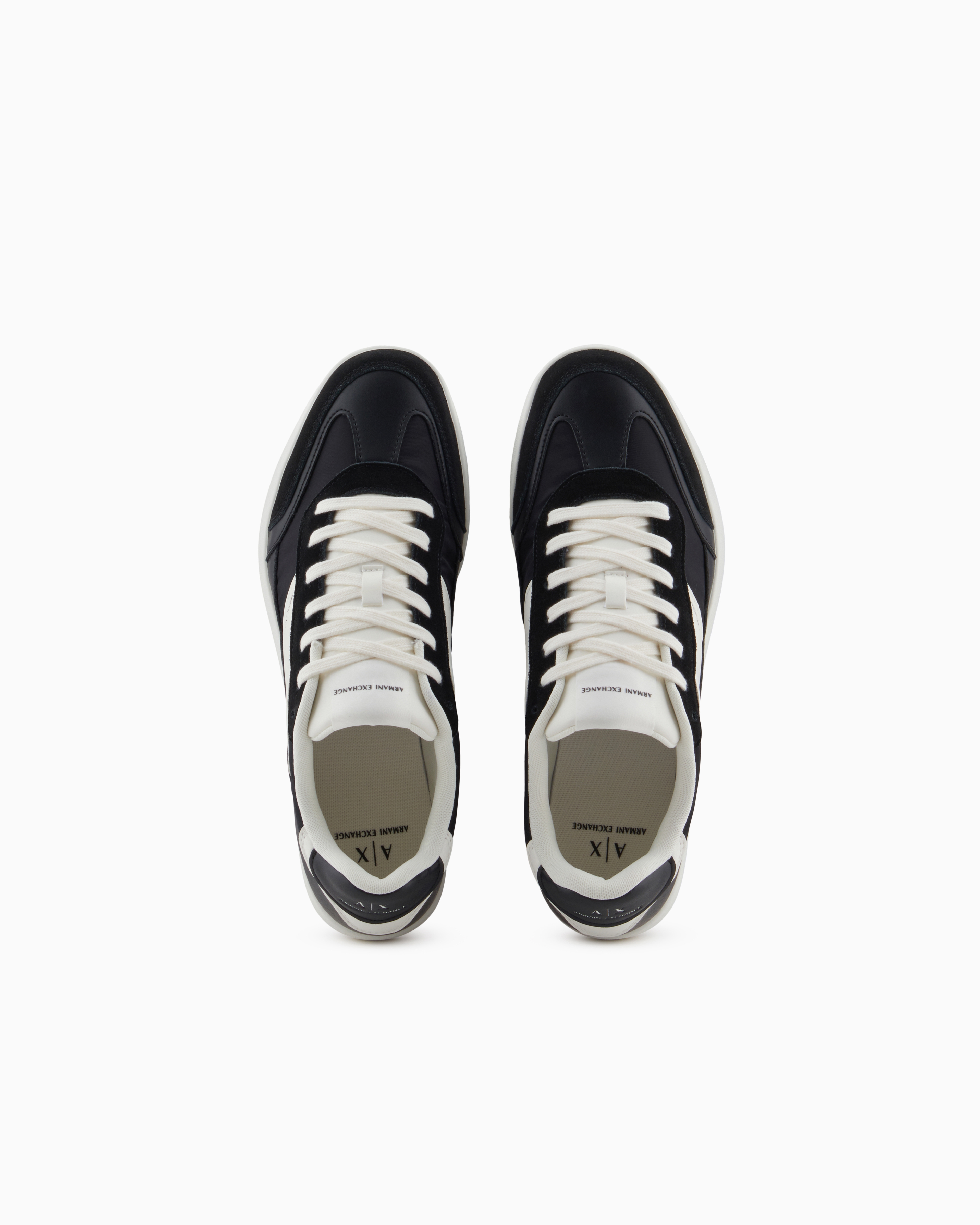ARMANI EXCHANGE SNEAKERS WITH CONTRASTING SIDE BAND