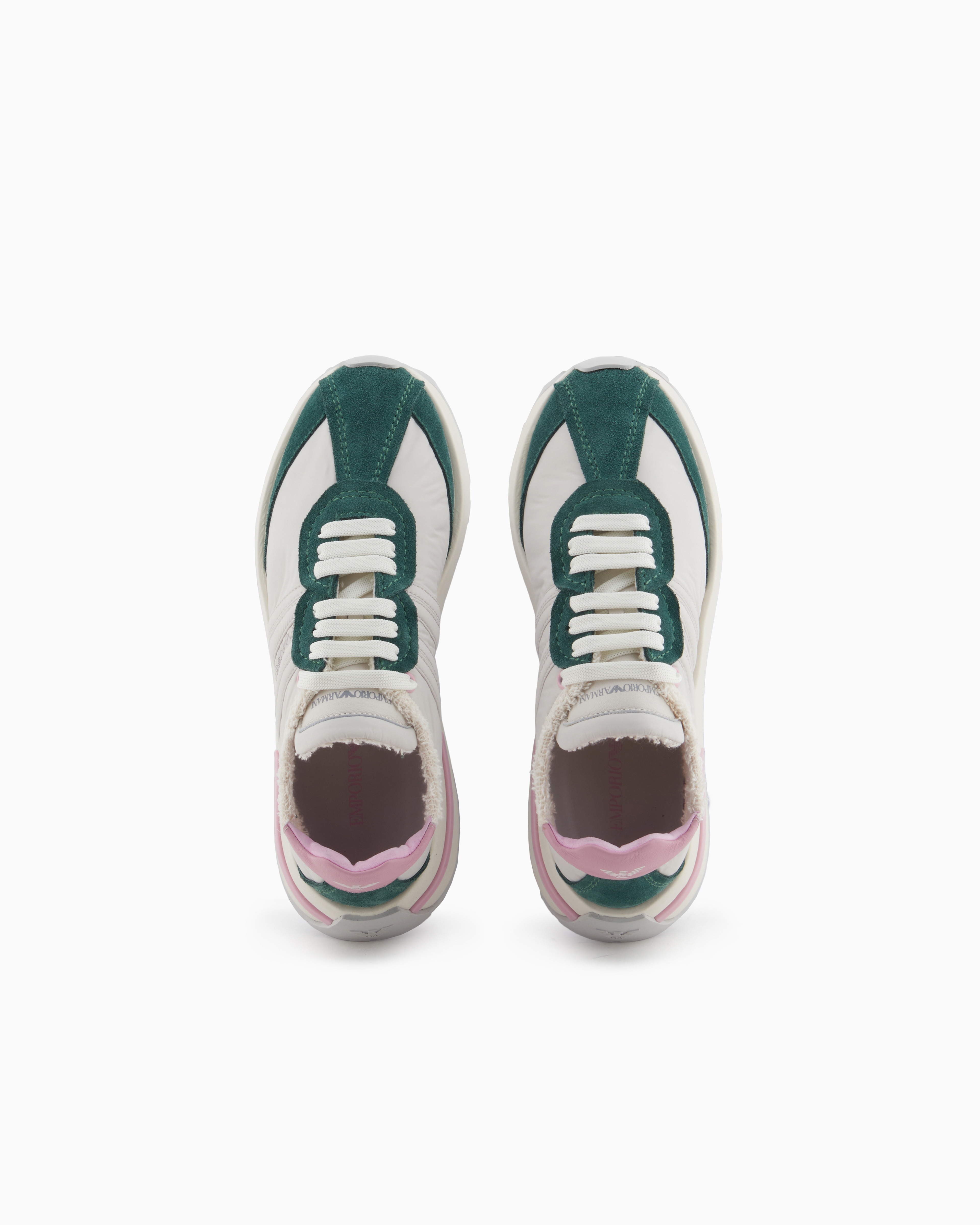 Emporio Armani Sneakers In Green