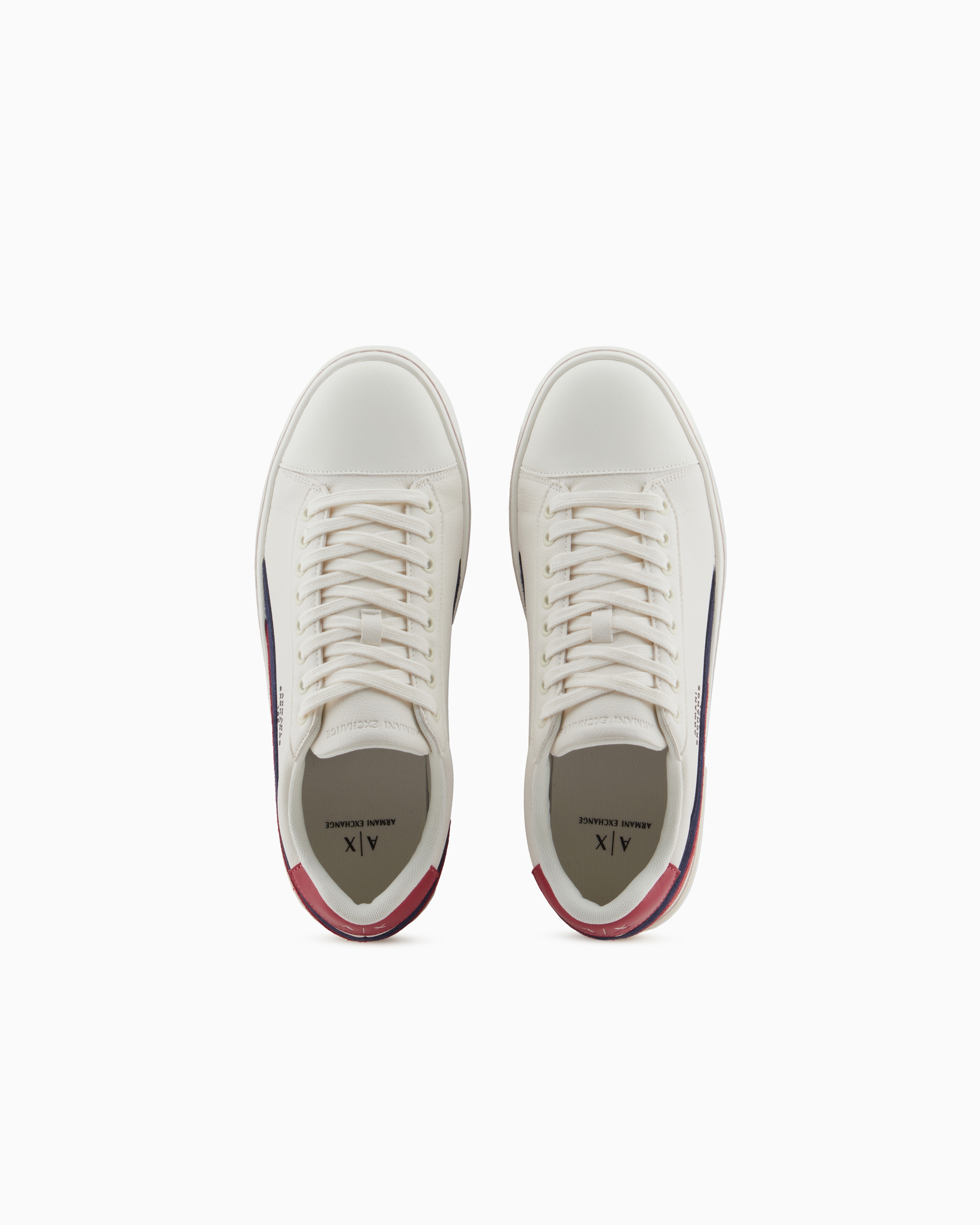 Armani Exchange Sneakers In Red