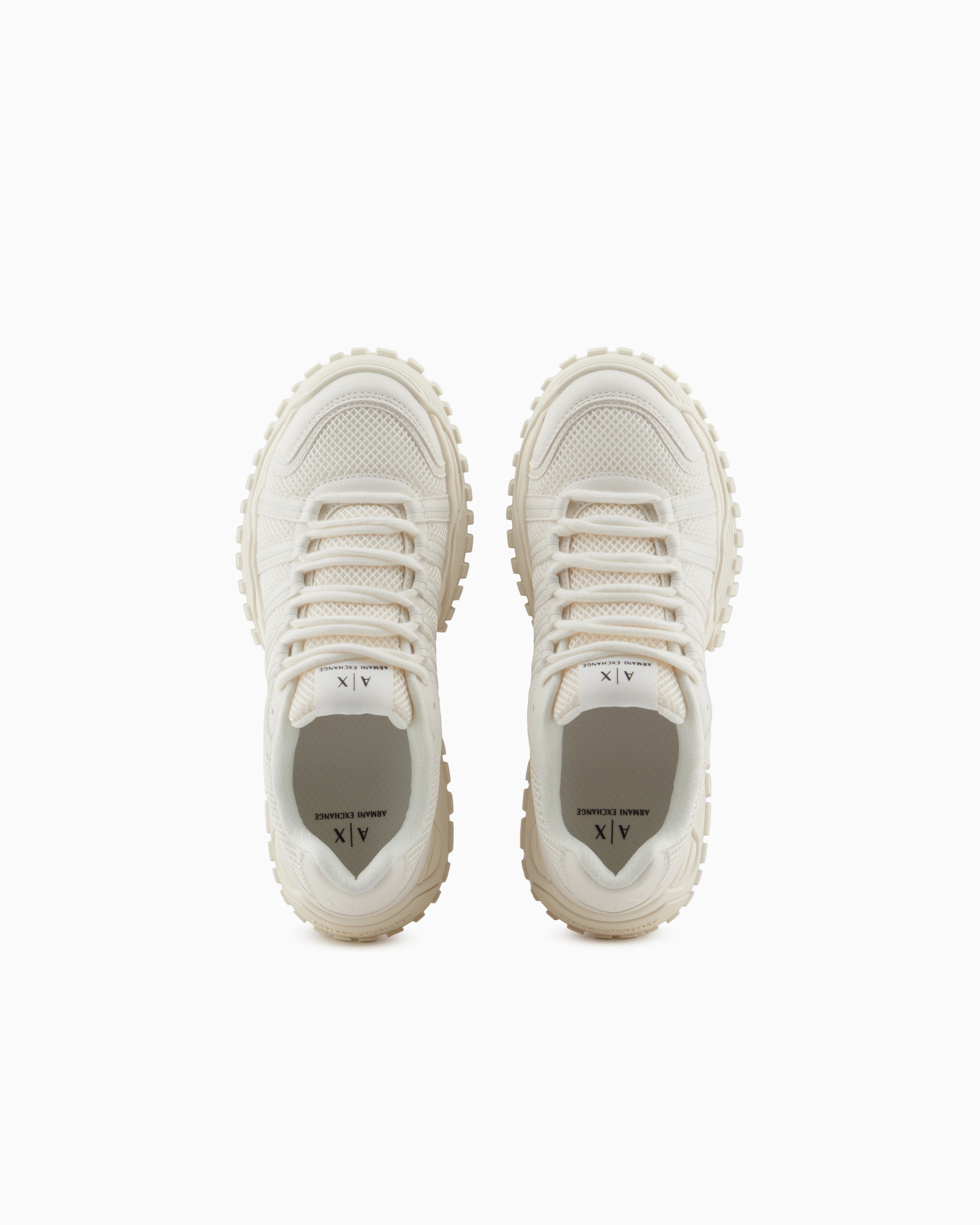 ARMANI EXCHANGE SNEAKERS WITH STITCHING