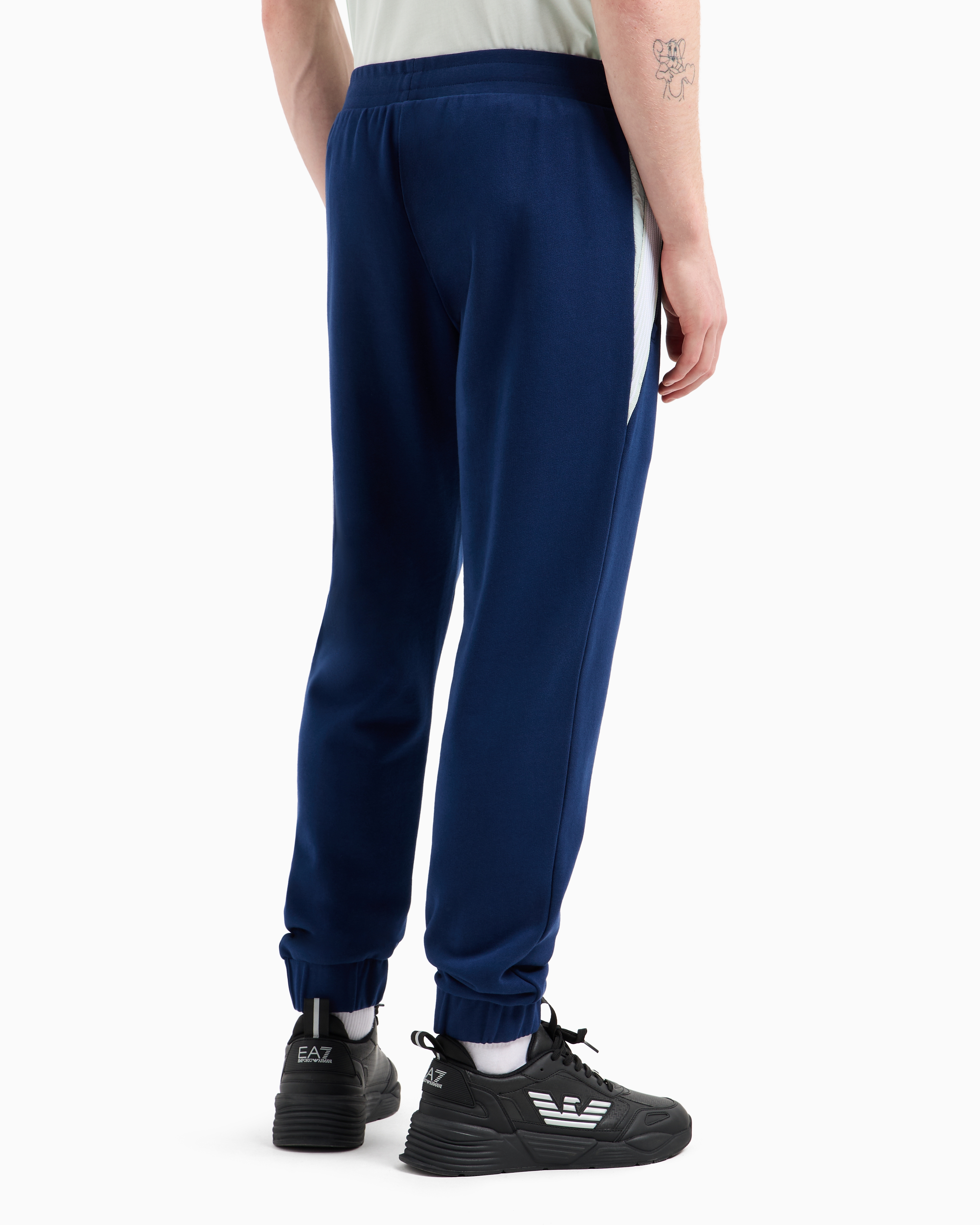 EA7 7 LINES COTTON JOGGERS
