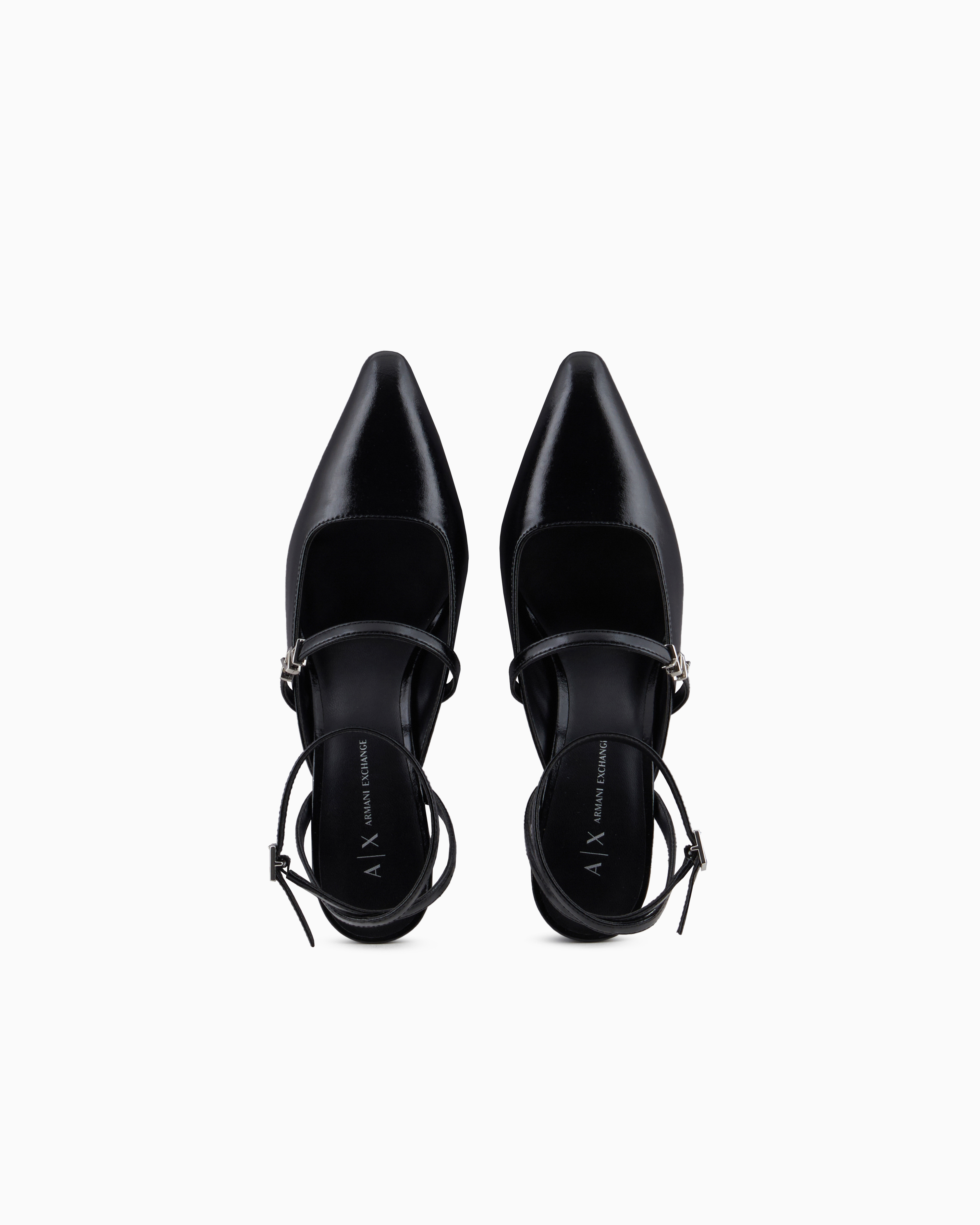 Armani Exchange Heels In Black