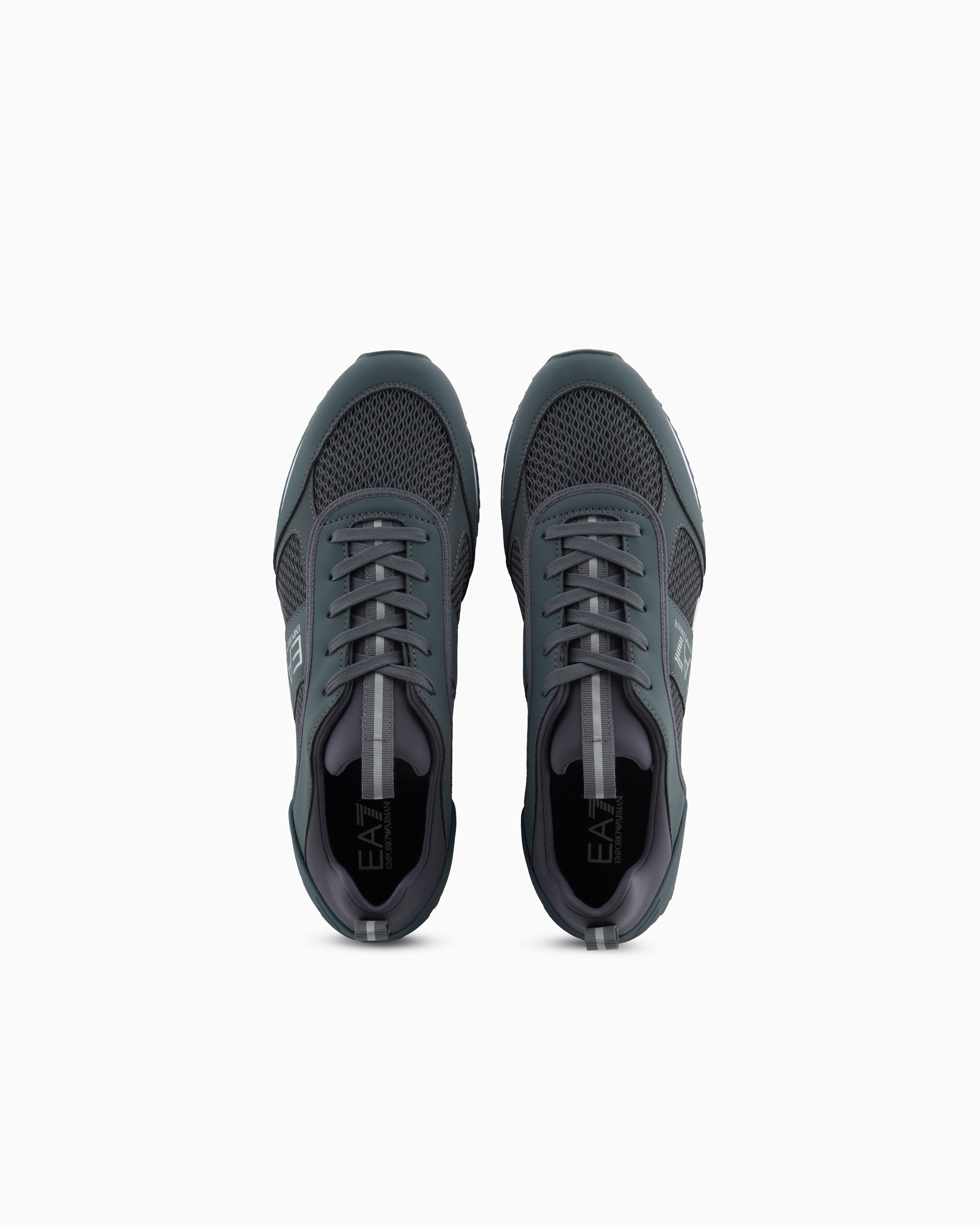 Ea7 Sneakers In Silver