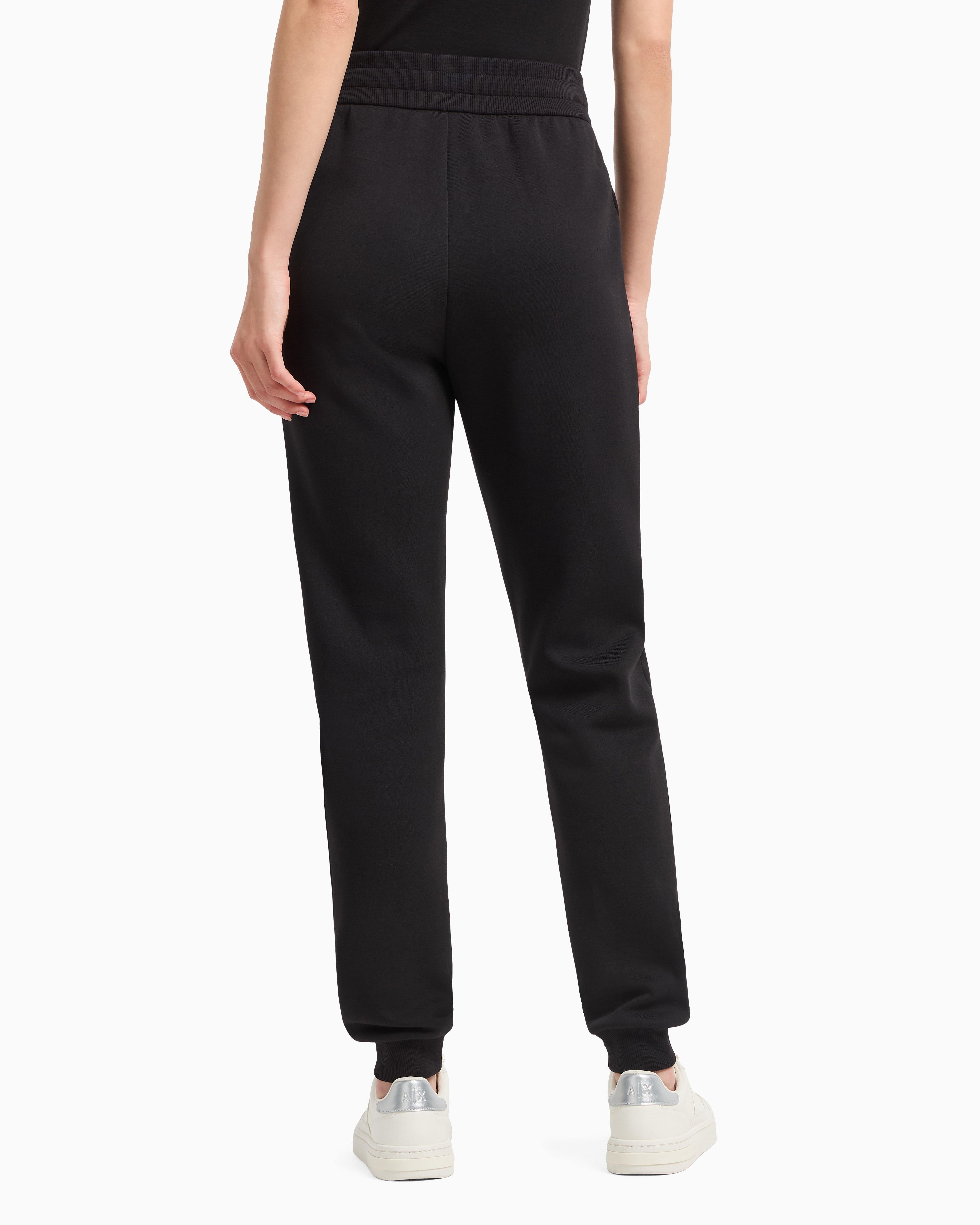 パンツ GIORGIO ARMANI Woman Pants Charcoal GW001569TE16797 MC023 Jacquard silk and wool single-pleat trousers | Giorgio Armani