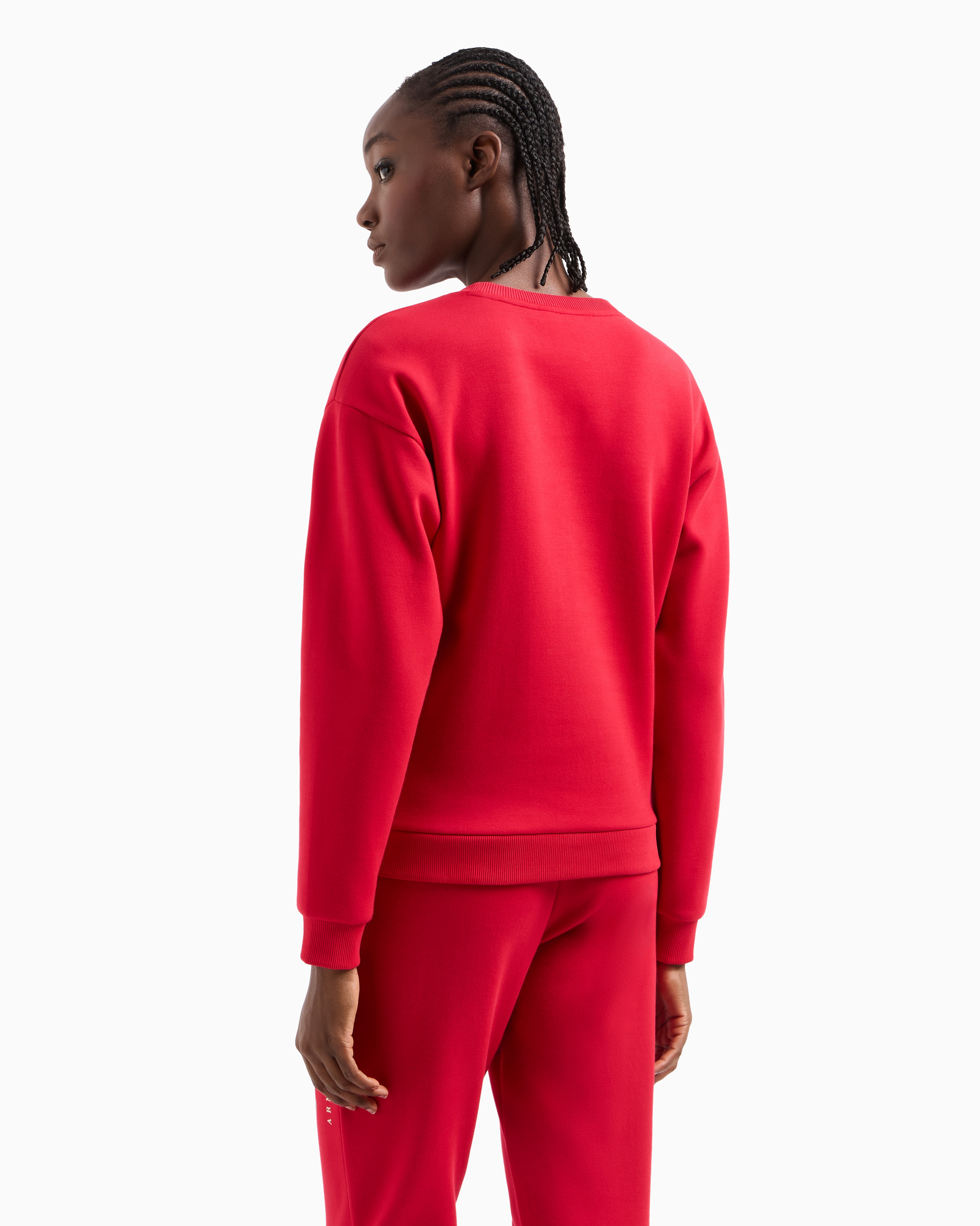 Armani Exchange Sweatshirts Without Hood In Red
