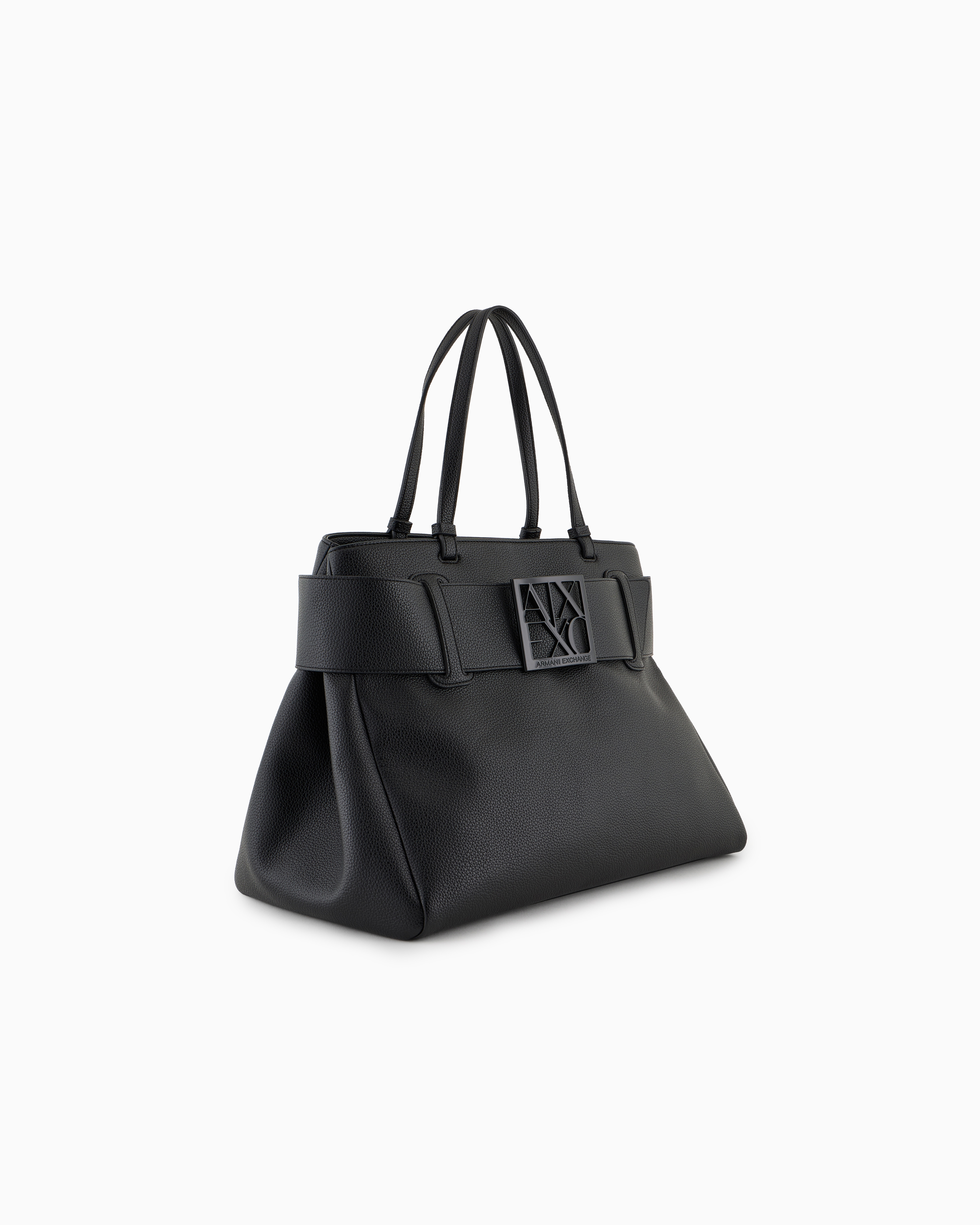 Armani Exchange Shoppers In Black