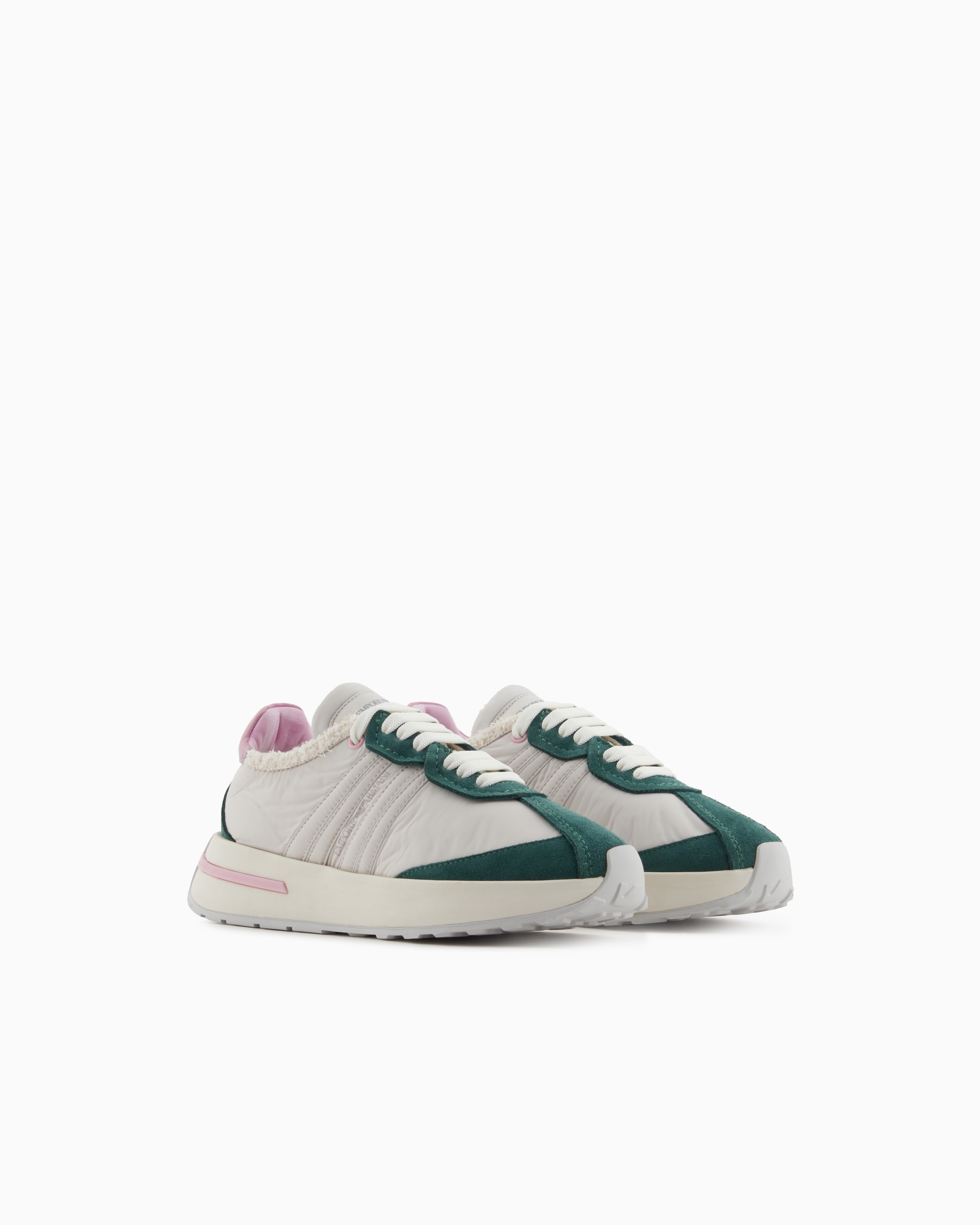 Emporio Armani Sneakers In Green