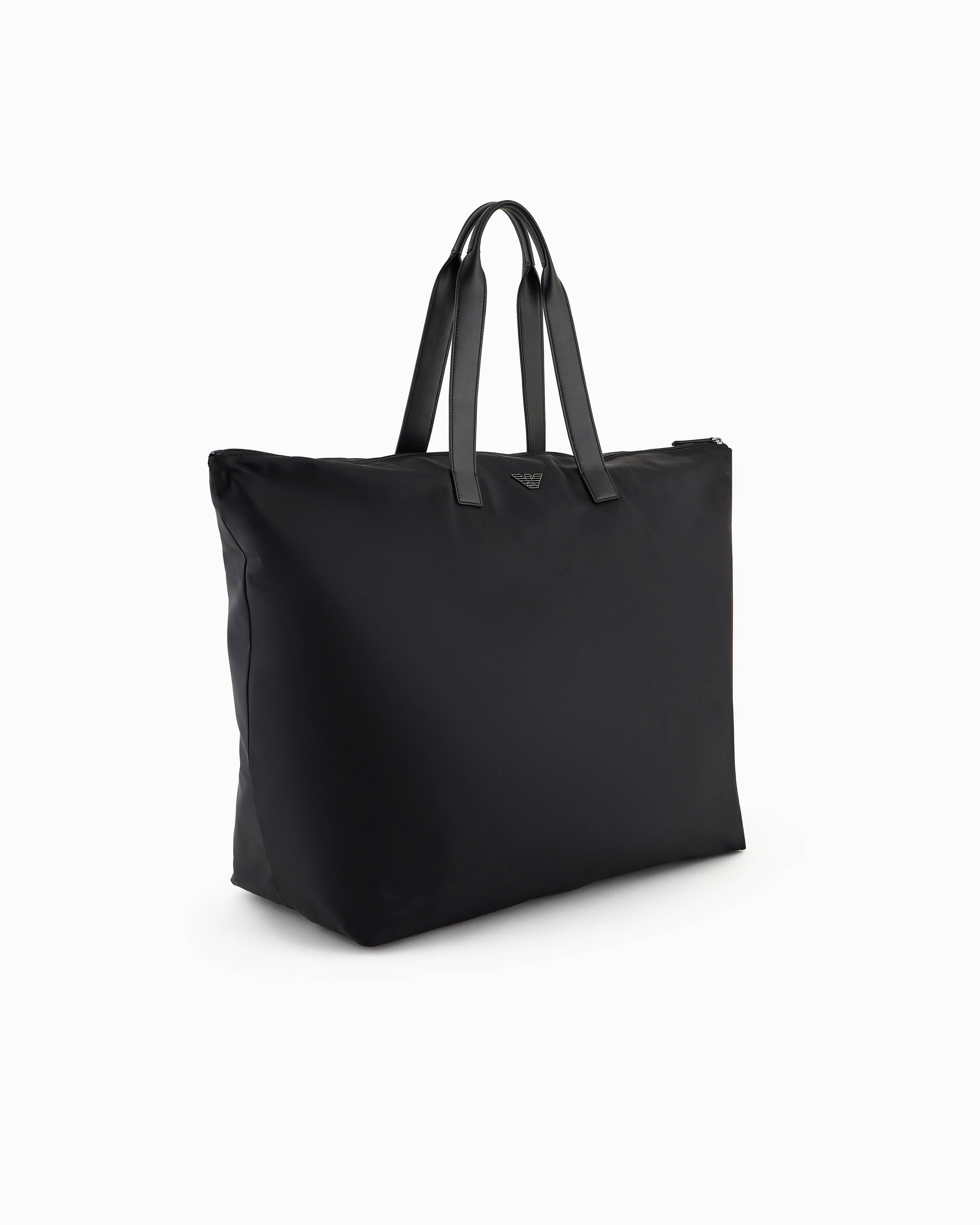 EMPORIO ARMANI ASV LARGE RECYCLED-NYLON SHOPPER BAG