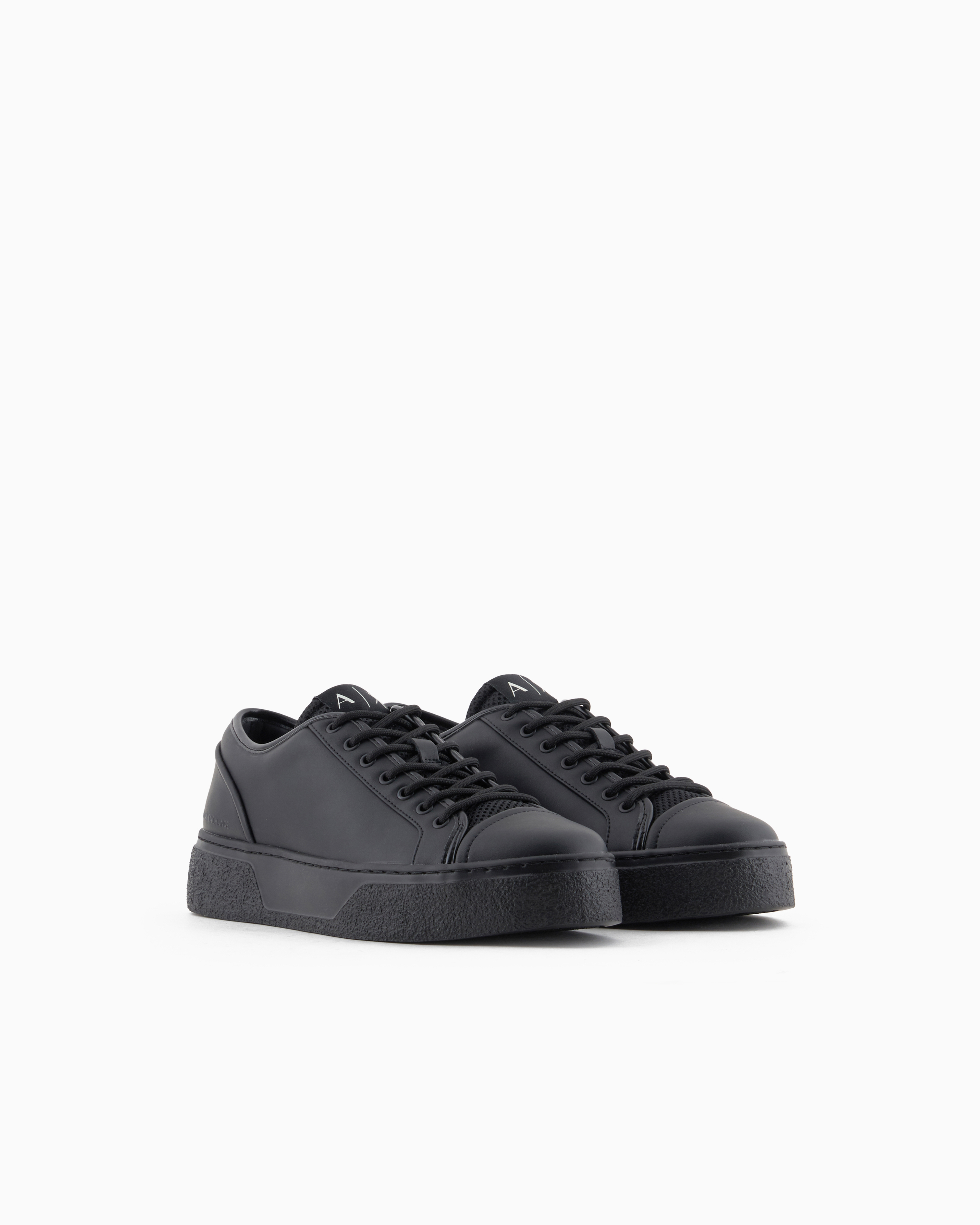 Armani Exchange Sneakers In Black