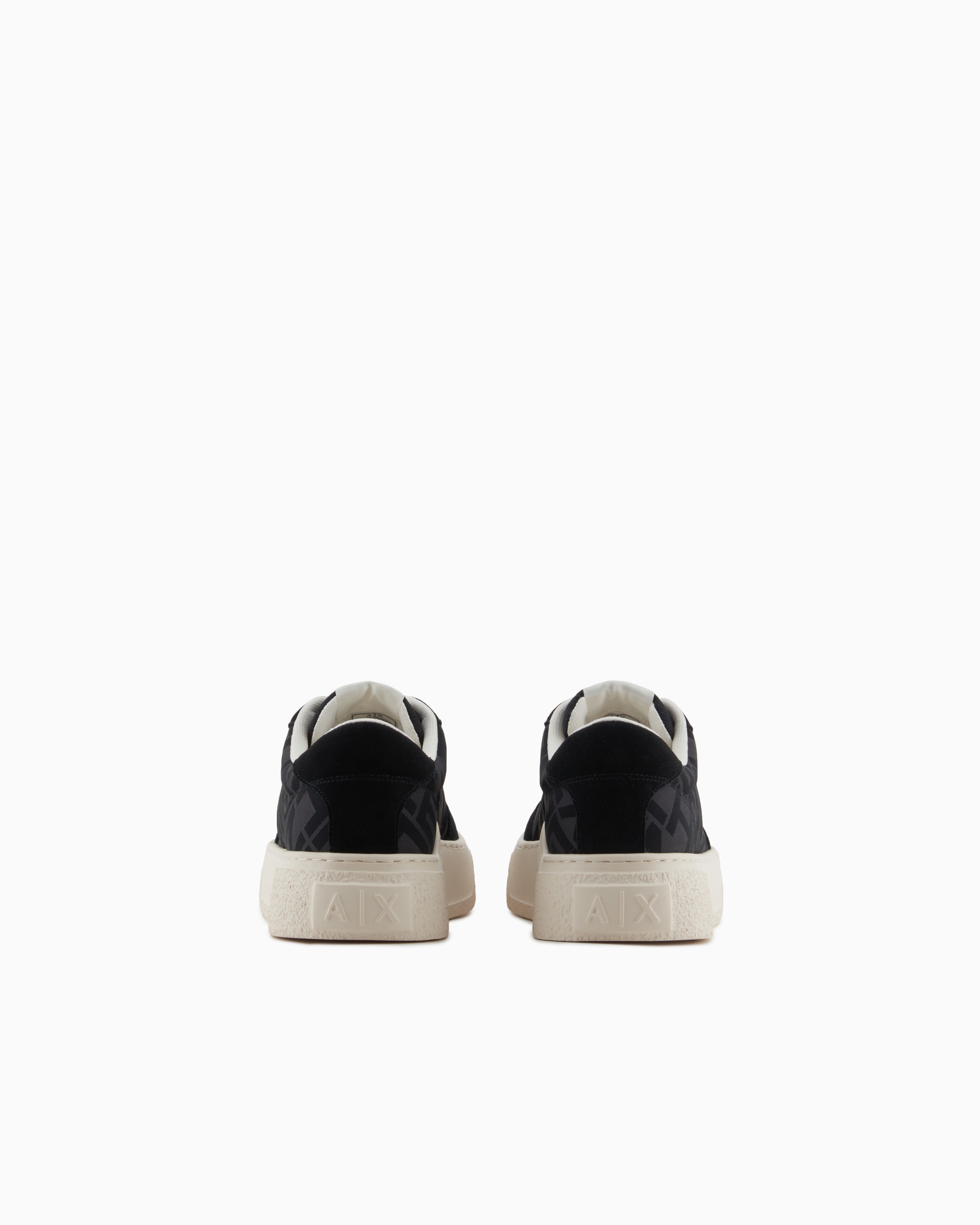 Armani Exchange Sneakers In Black