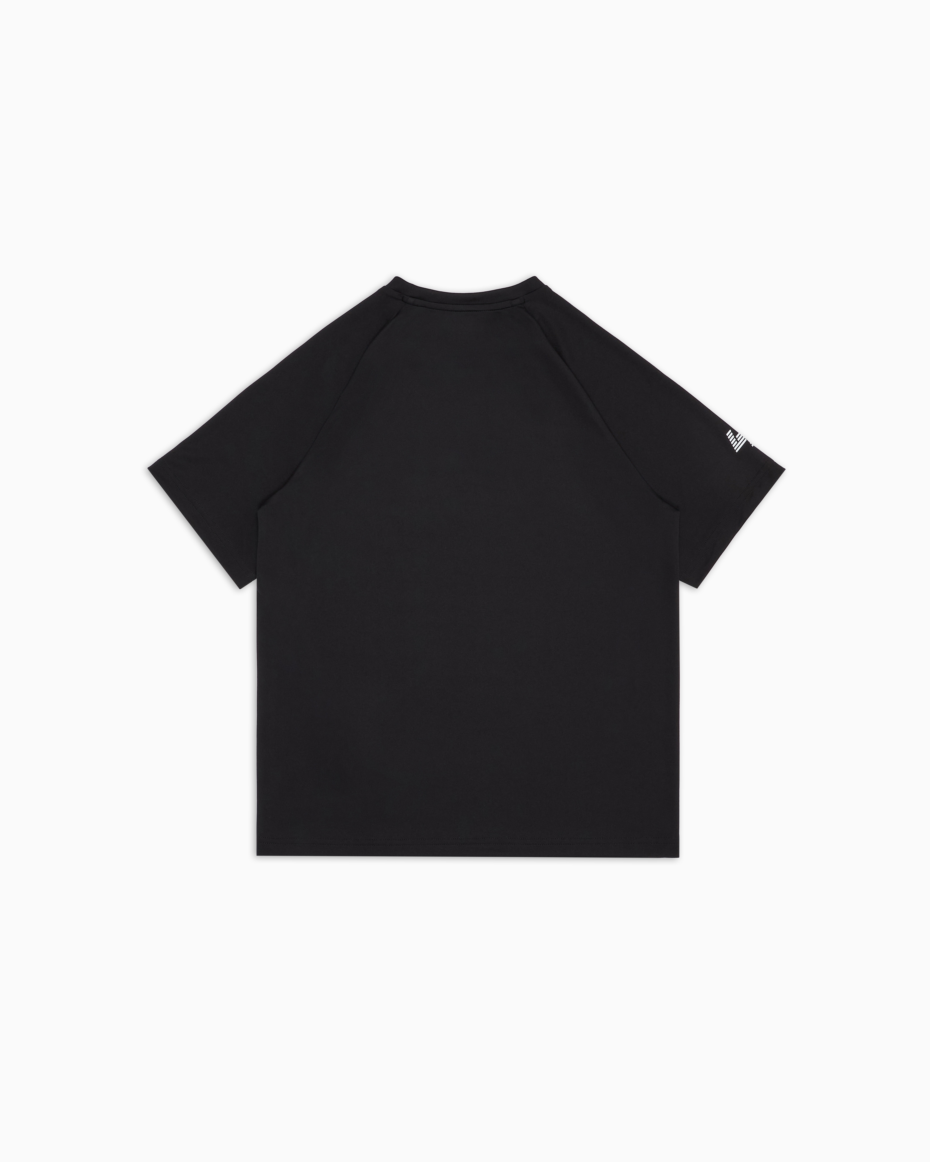 Ea7 Tennis Pro Boy T-shirt In Ventus7 Technical Fabric In Black