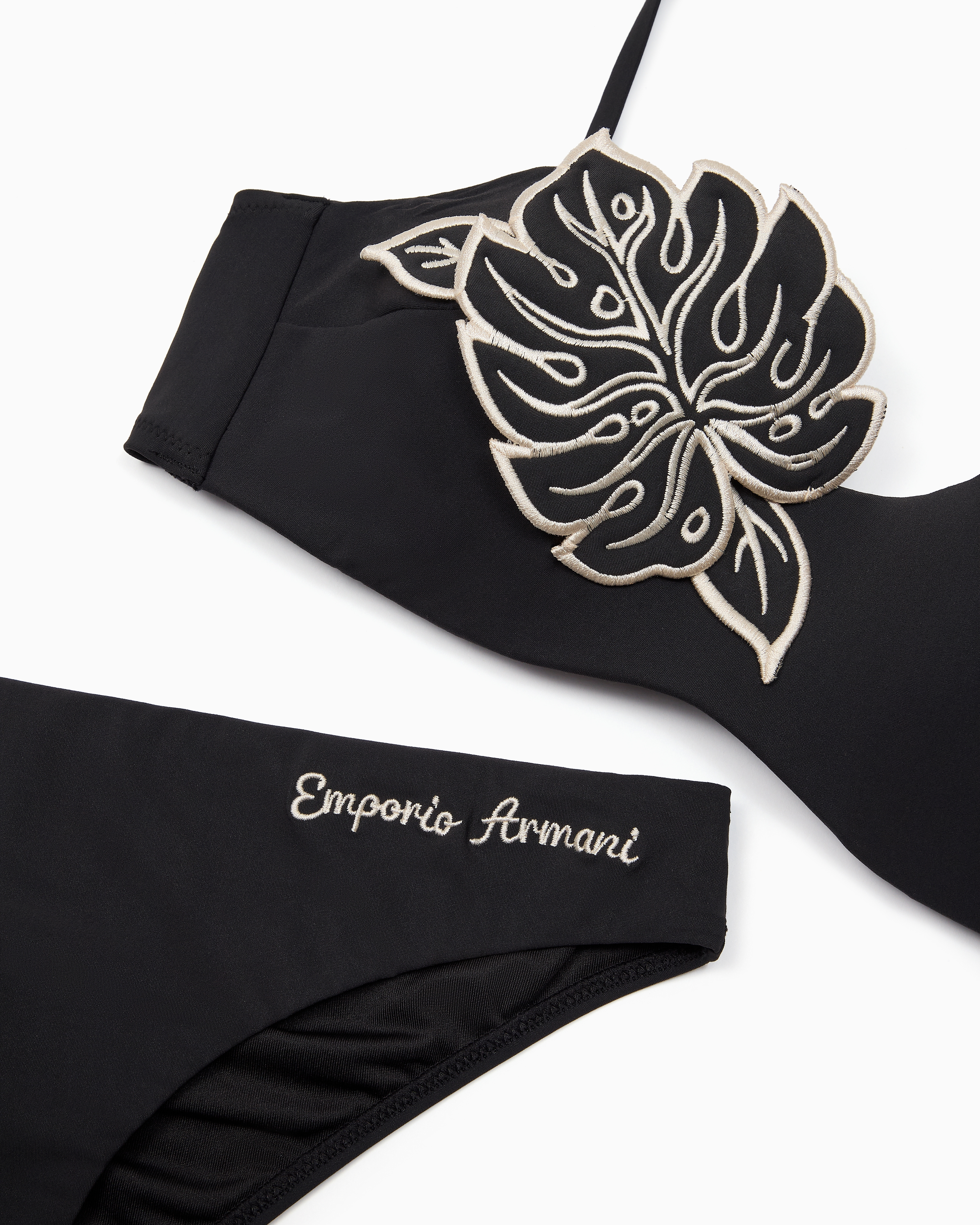Emporio Armani Bikinis In Schwarz