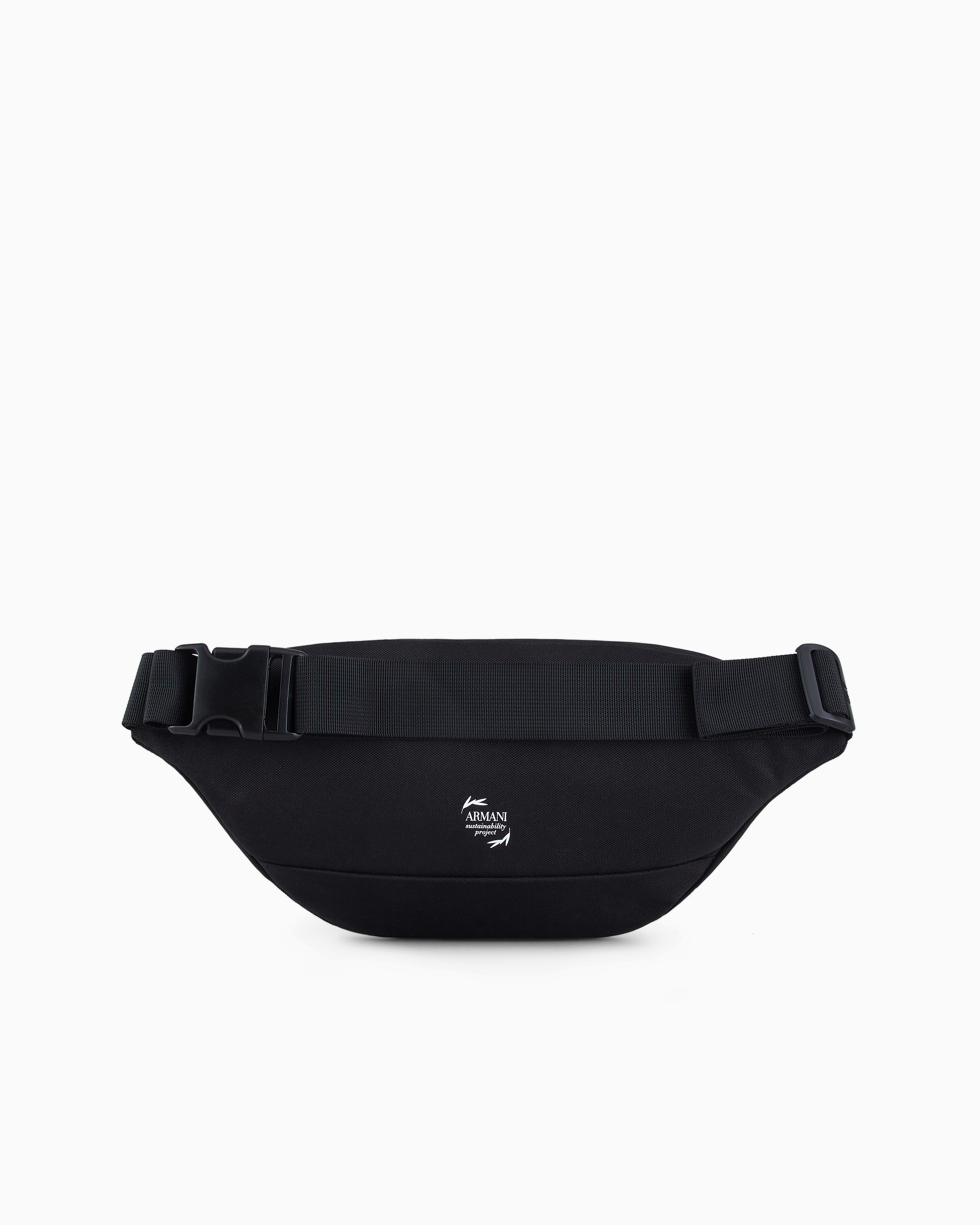 Train Core recycled fabric belt bag EA7