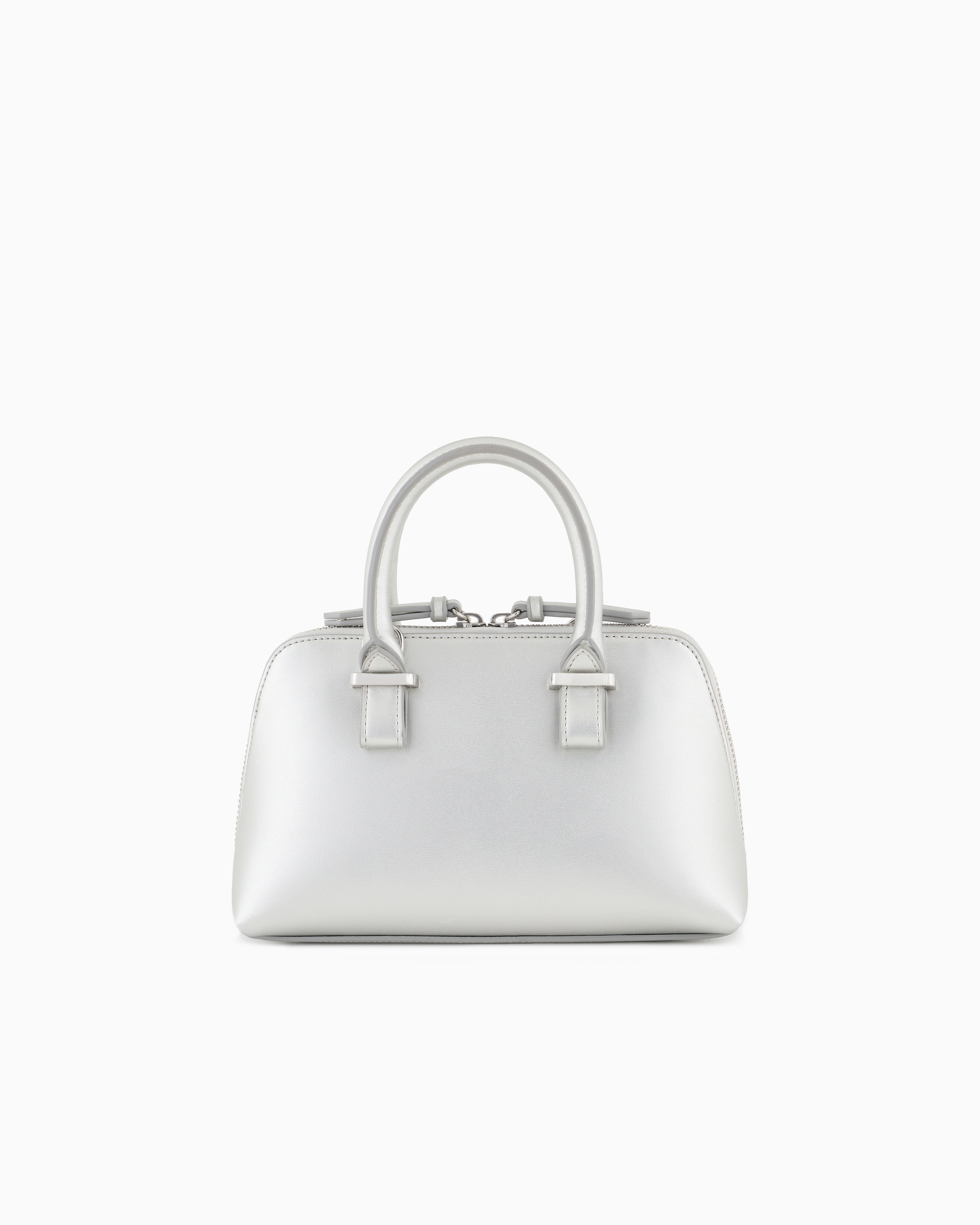 Armani Exchange Top Handles In Silver