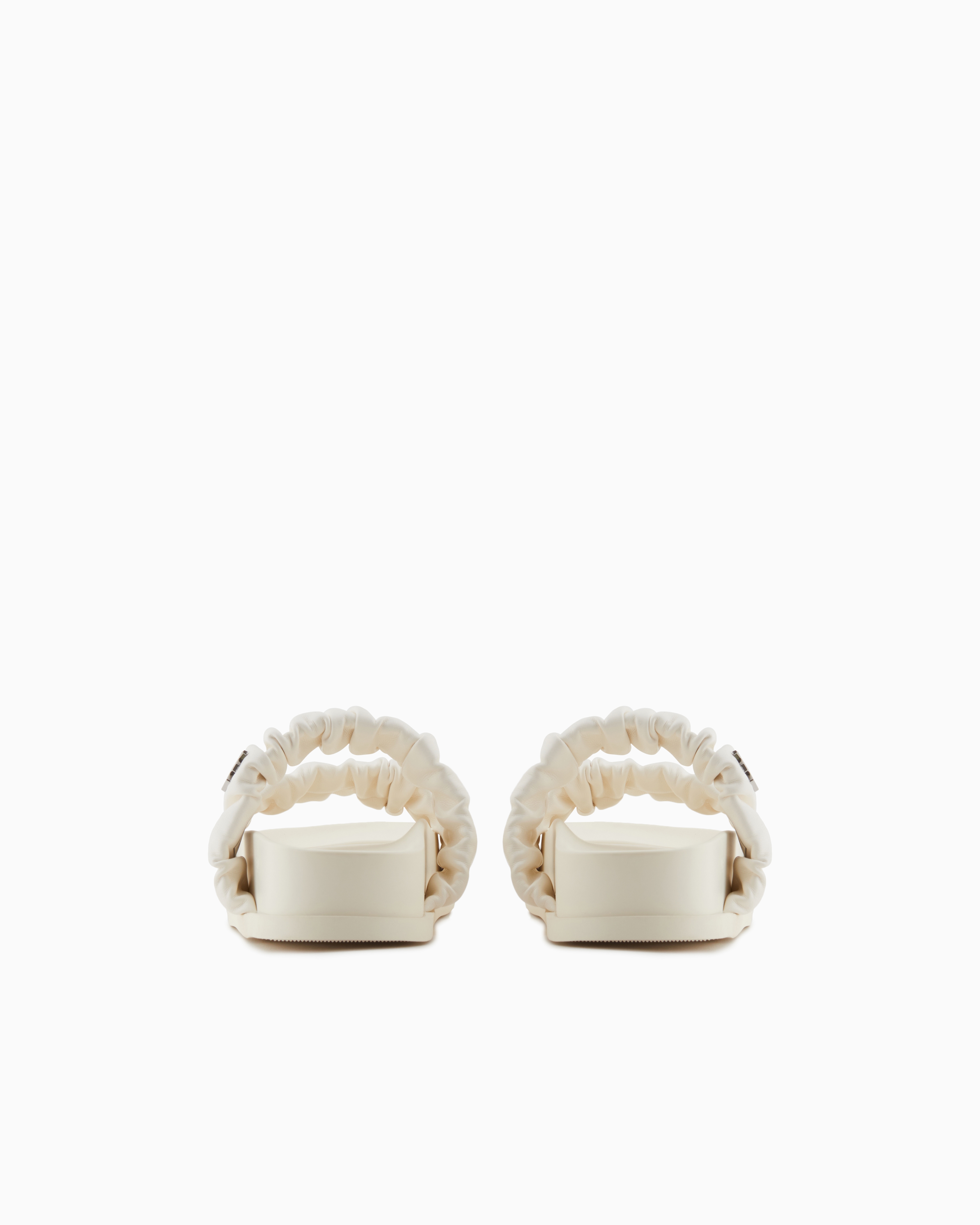 Armani Exchange Sandals In White