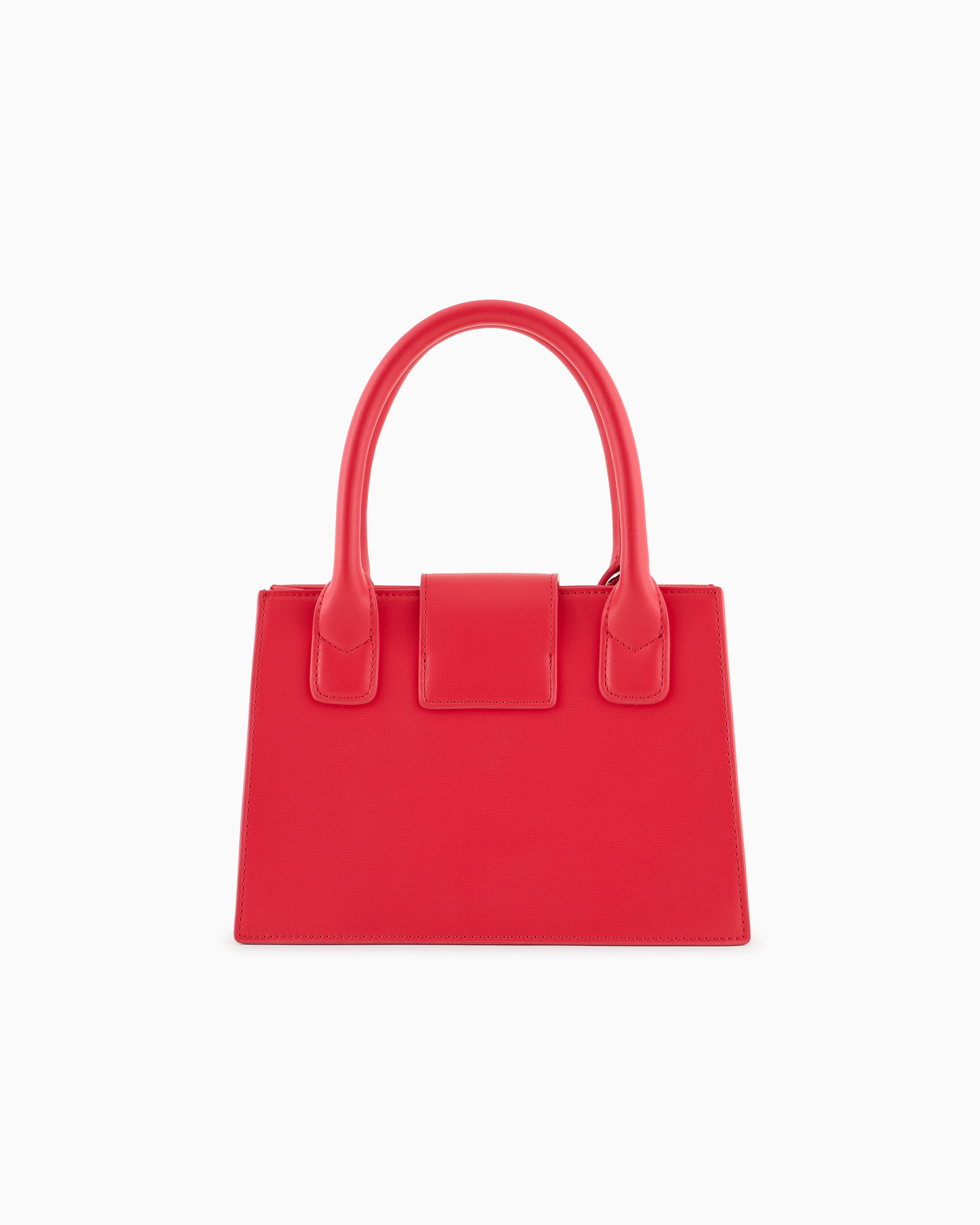 Armani Exchange Asv Small Trapeze Handbag In Rot