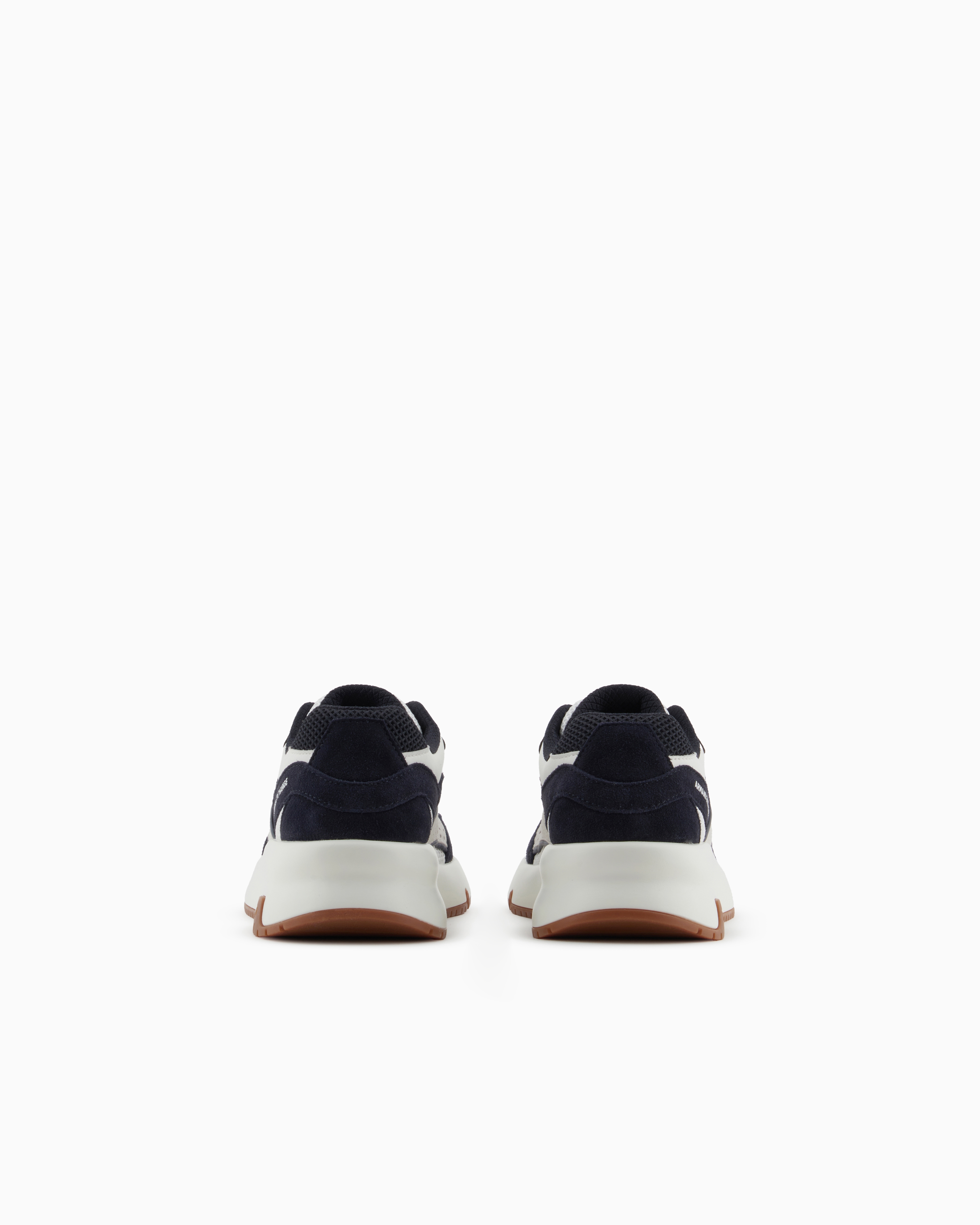 Armani Exchange Sneakers In Navy Blue