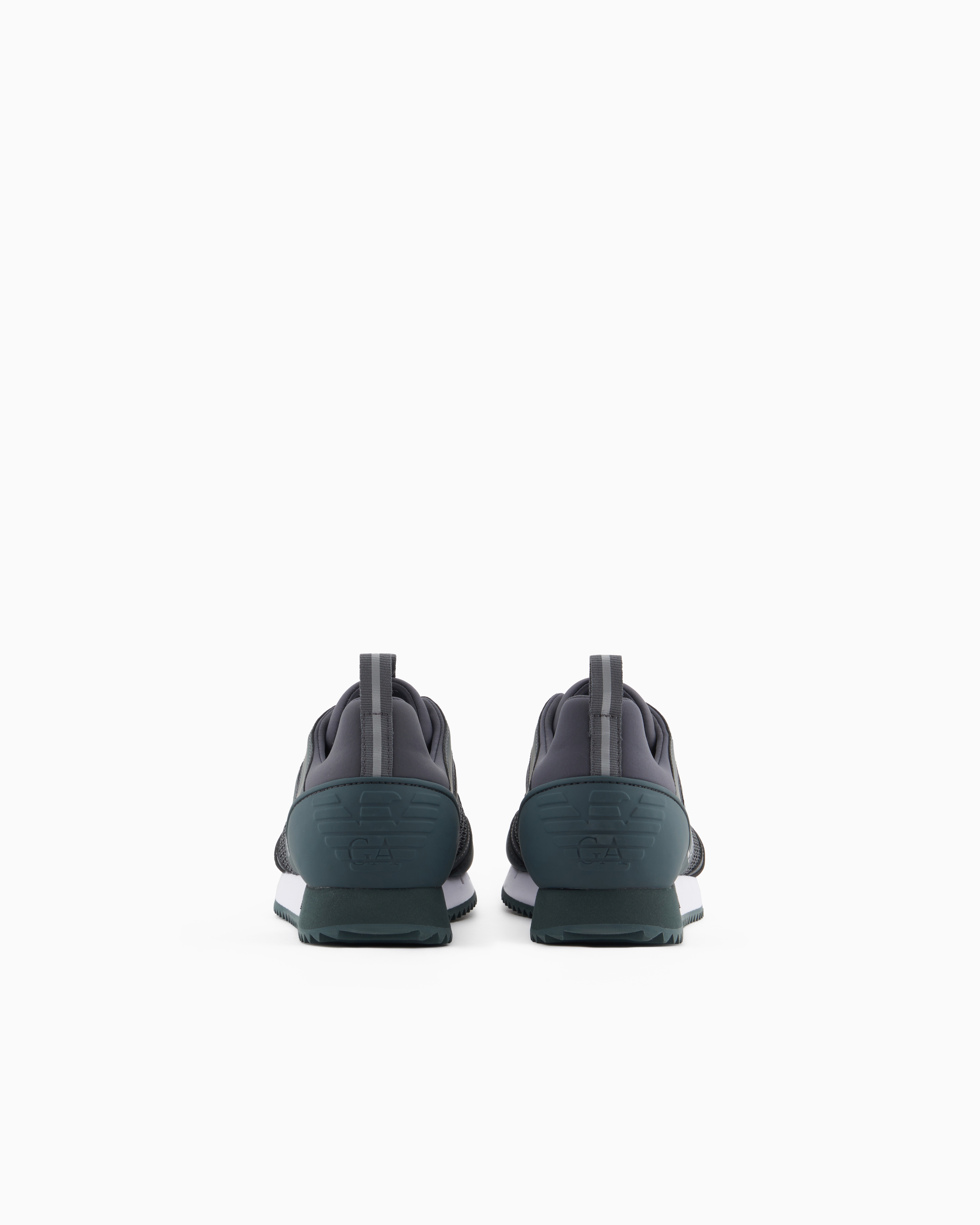 Ea7 Sneakers In Silver