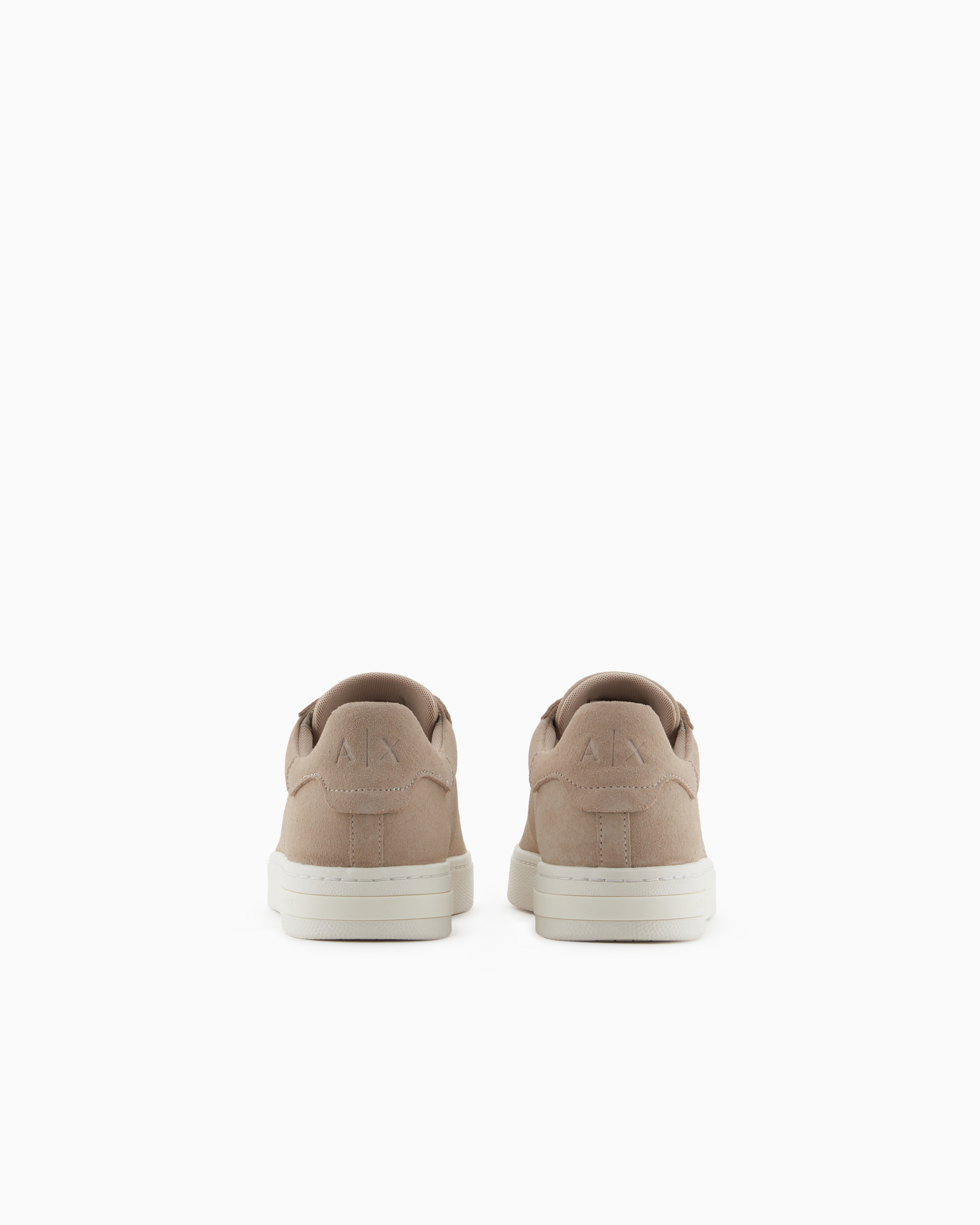 Armani Exchange Sneakers In Brown